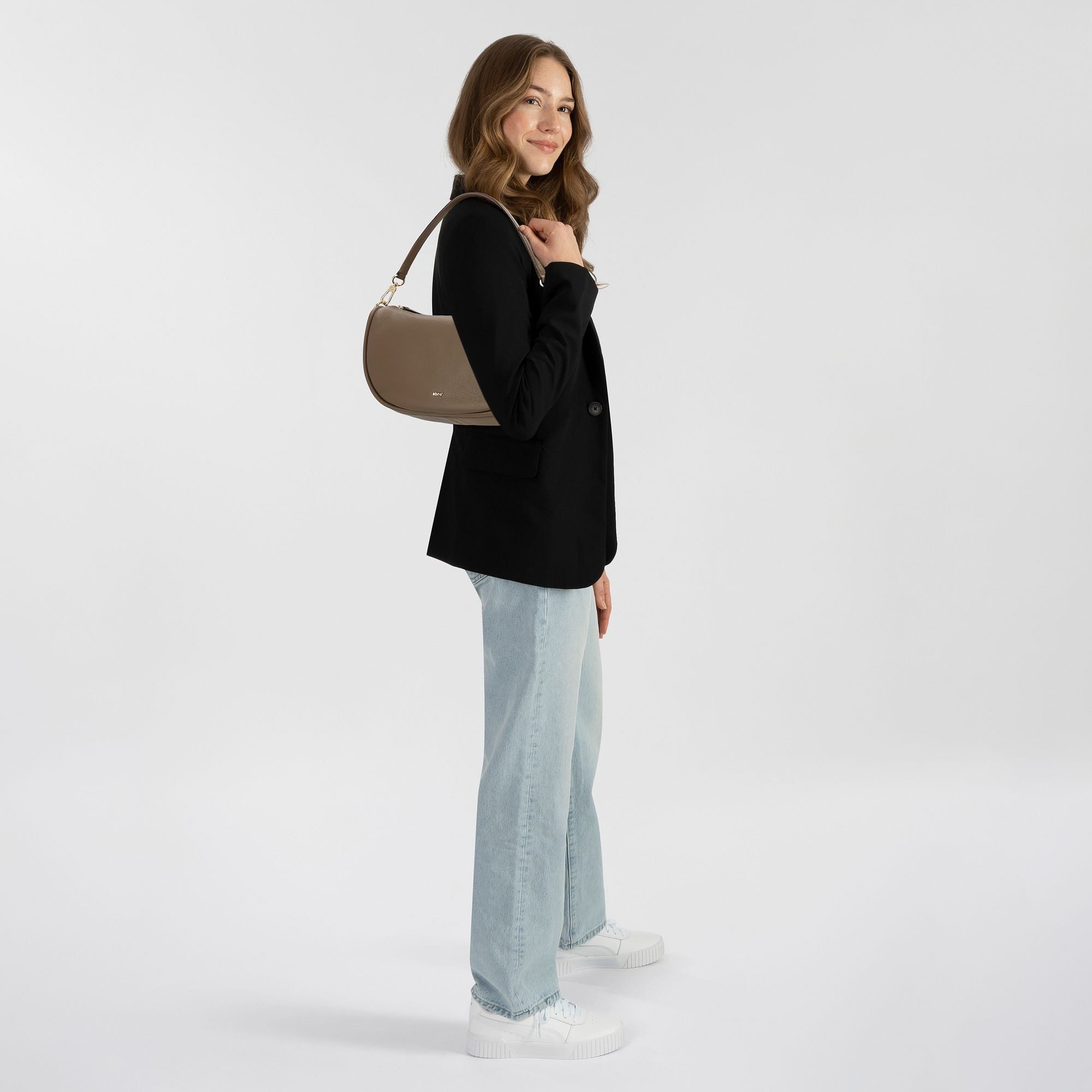 Abro Schultertasche Willow, Leder
