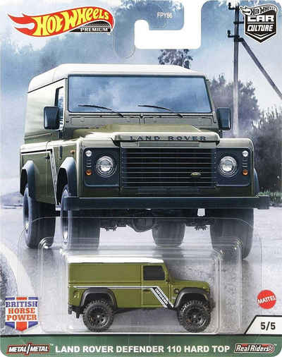 Mattel GmbH Spielzeug-Auto Mattel GRJ63 - Hot Wheels Car Culture Land Rover Denfender 110 Panel