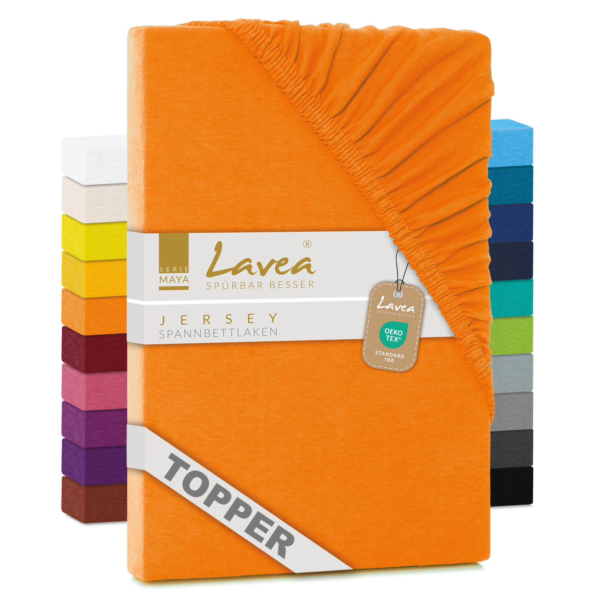 Lavea Spannbettlaken Maya, in Gr. 60x140, 90x200, 120x200, 140x200, 180x200 günstig online kaufen