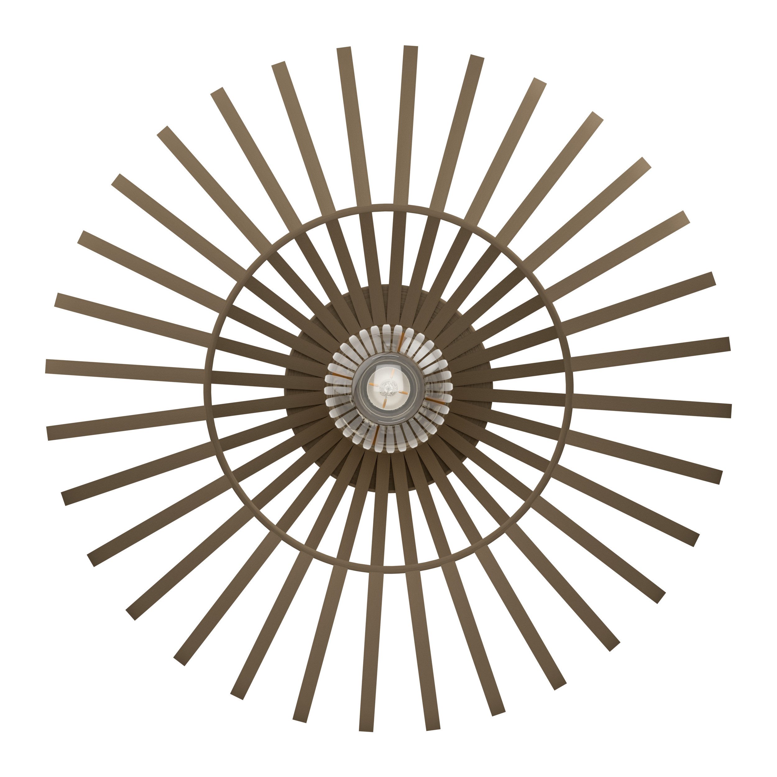 EGLO LED Deckenleuchte ESPINAL Deckenlampe - Stahl - E27 - 1X40W - IP20, ohne Leuchtmittel, Wohzimmerlampe, Esszimmerlampe, Flur, Schlafzimmer, H22 x Ø38,5 cm