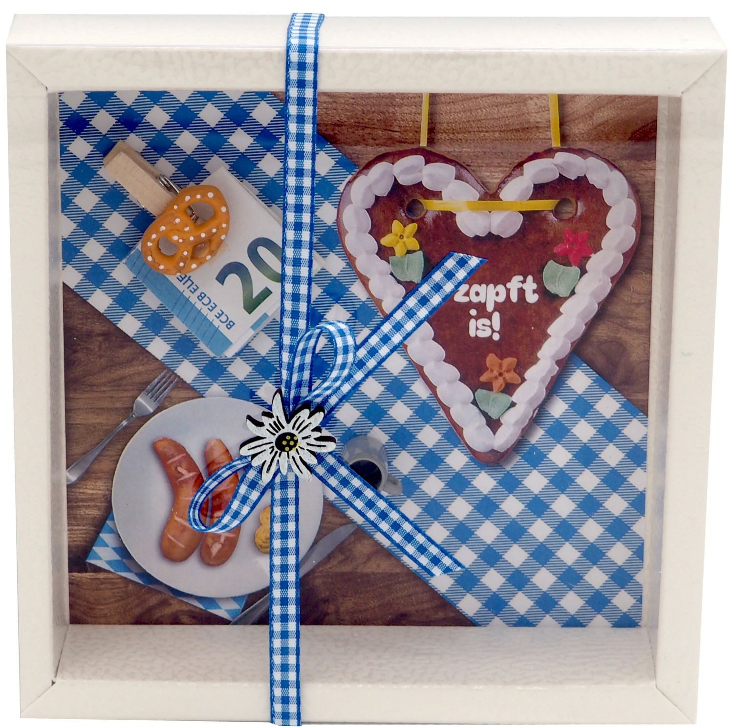 ZauberDeko Geschenkbox Geldgeschenk Verpackung Oktoberfest Geschenk Reise Bayern Geburtstag