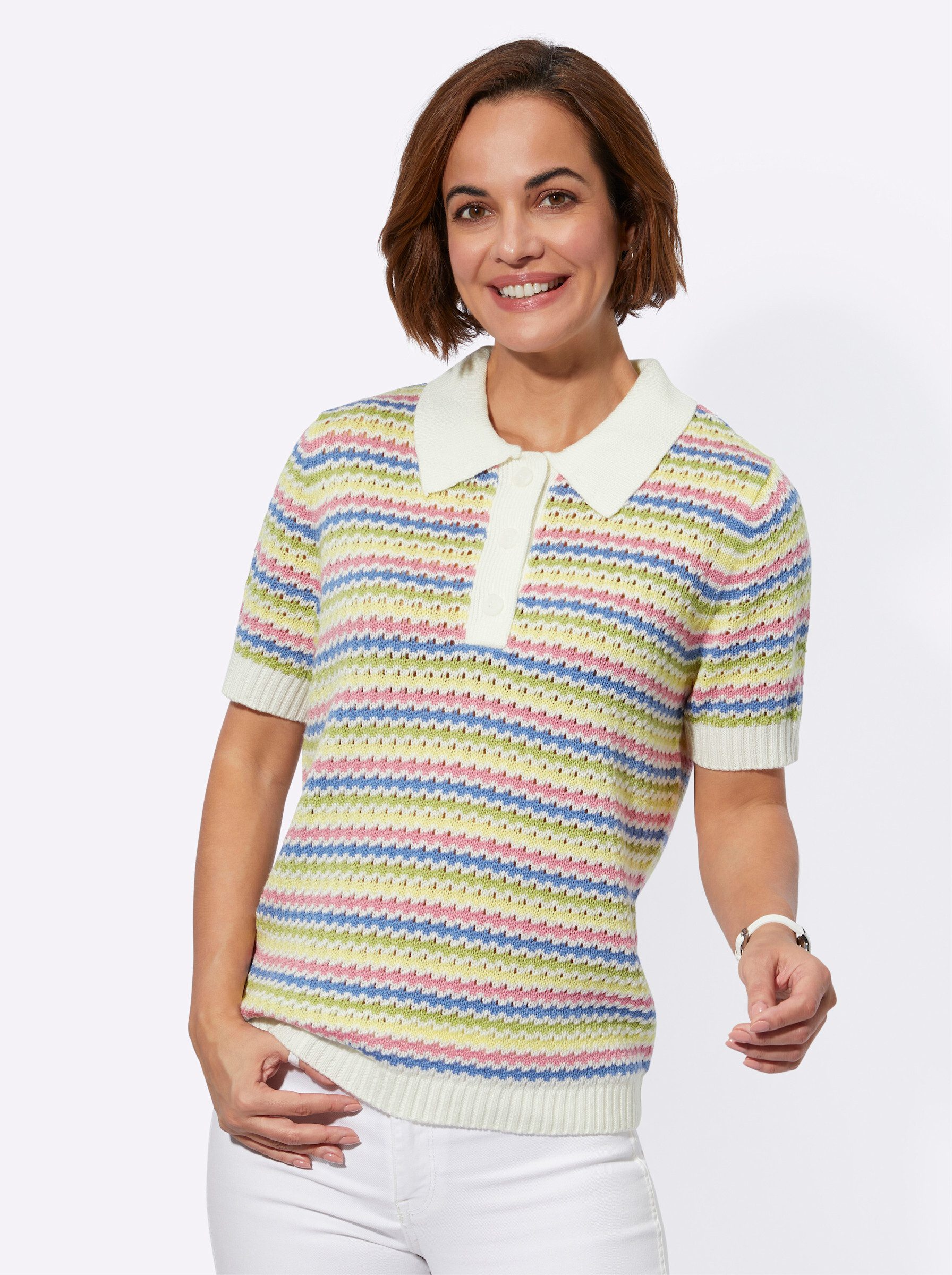 Witt Strickpullover Ajourpullover günstig online kaufen