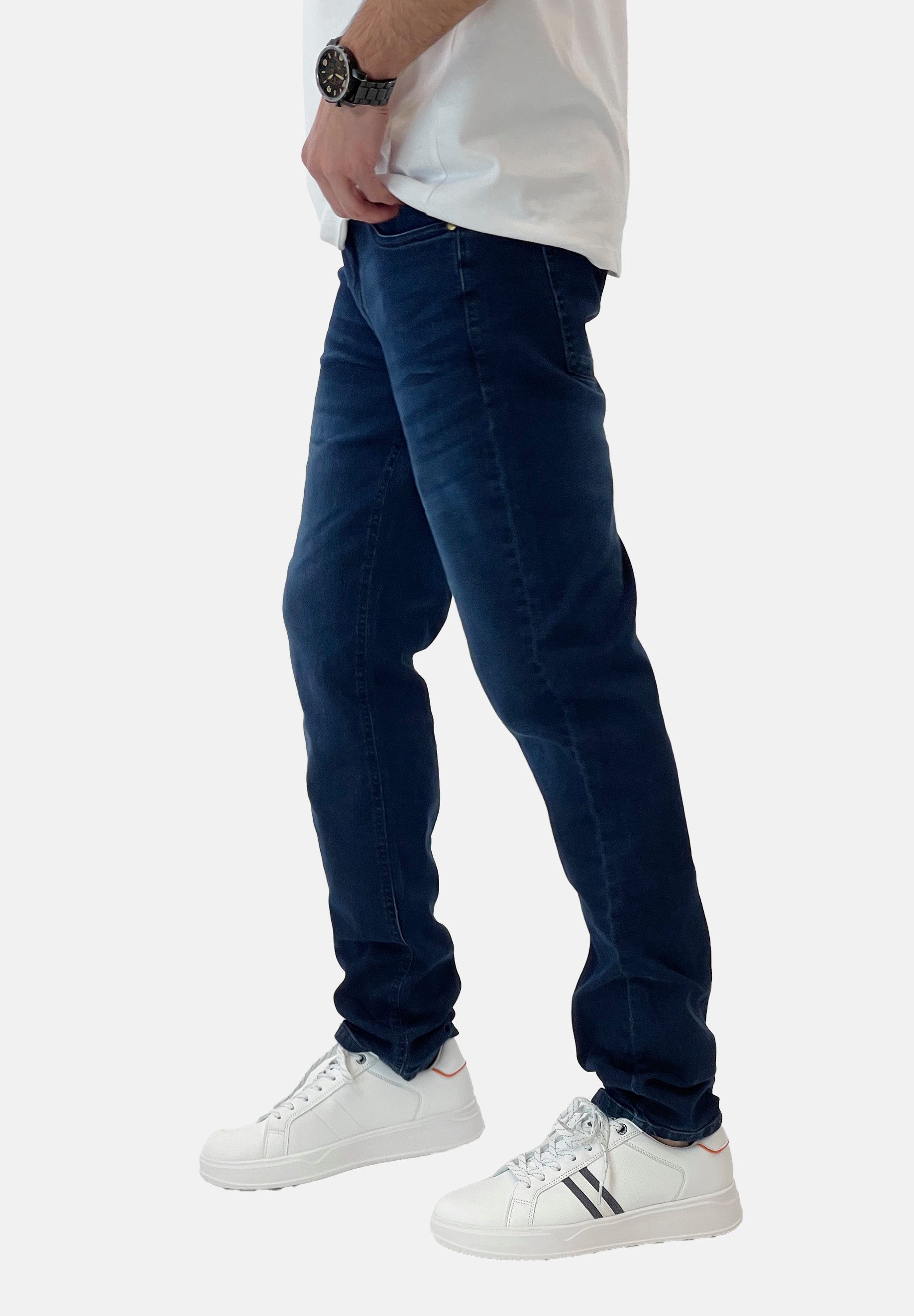 Elara Slim-fit-Jeans Elara Herren Jeans Slim günstig online kaufen