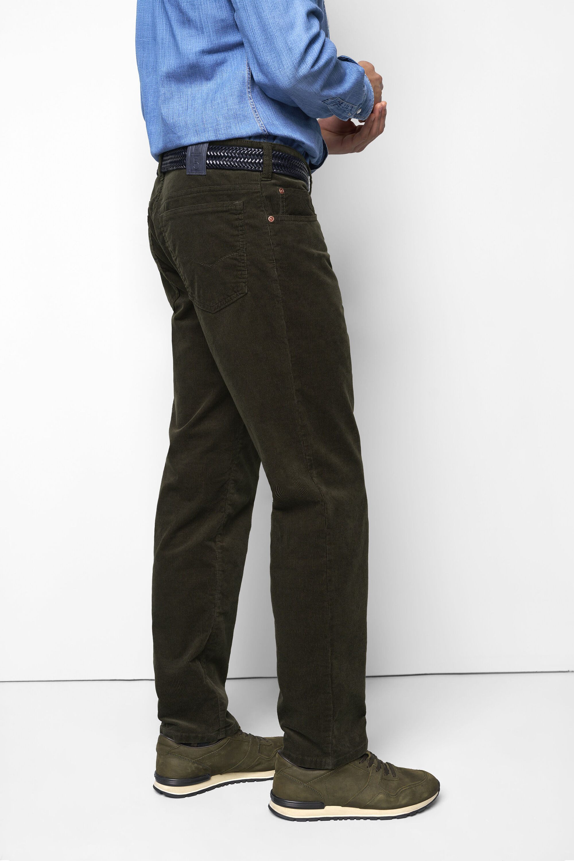 MEYER Chinos M5 Six 2-6599 aus softem Cord M5 Serie – Bild 3 von 4