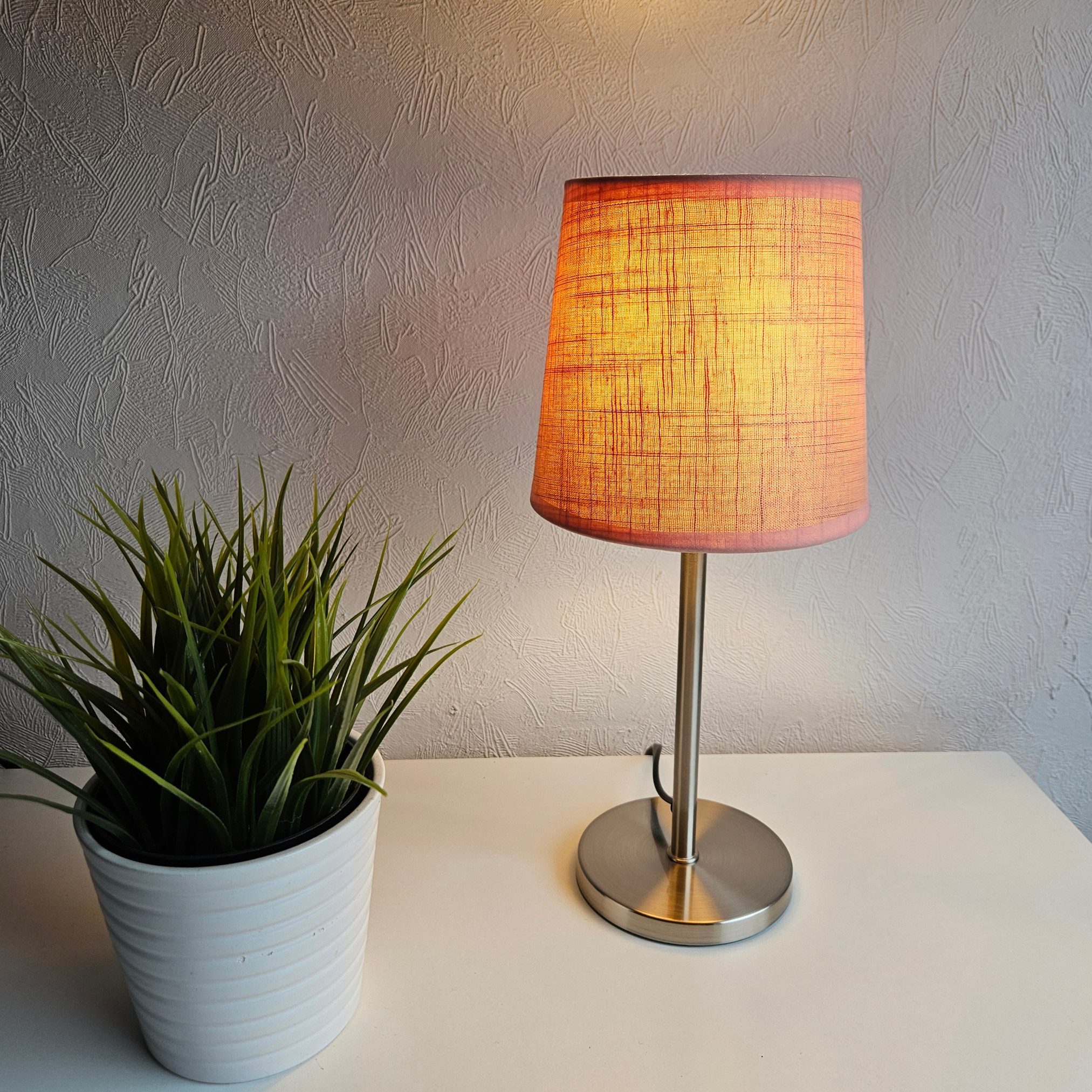 Lichthandel Hoch LED Tischleuchte Nachttischlampe 2er Set Nachttischleuchte günstig online kaufen