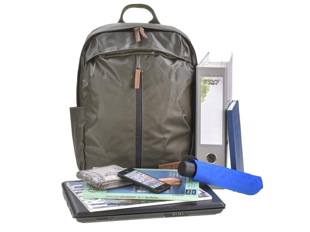 Greenburry Tagesrucksack Aviator Waterproof, Rucksack, Businessrucksack, Notebookfach 27x39cm, wasserabweisend
