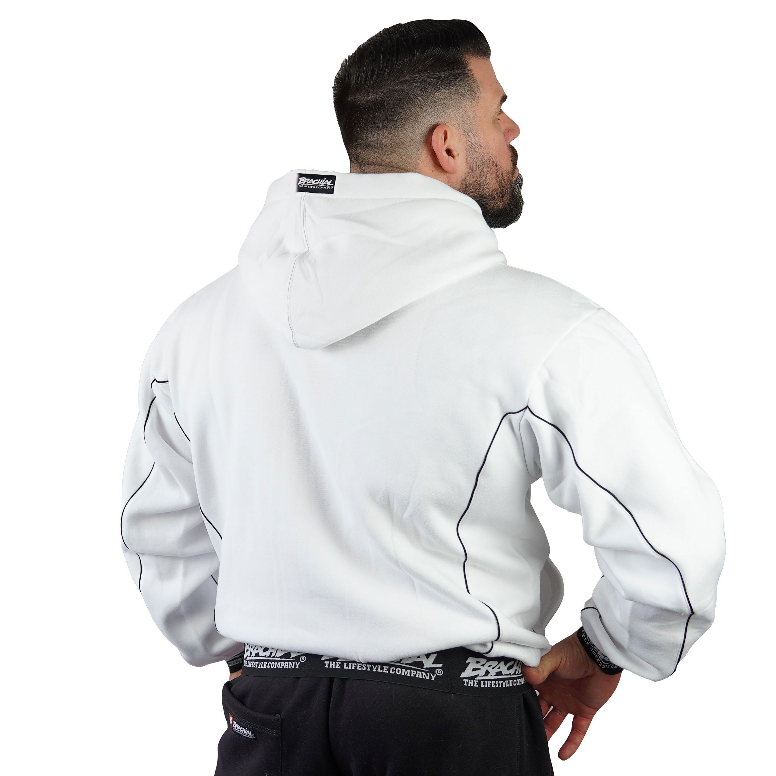 BRACHIAL THE LIFESTYLE COMPANY Kapuzensweatjacke Brachial Zip-Hoody "Spacy" günstig online kaufen