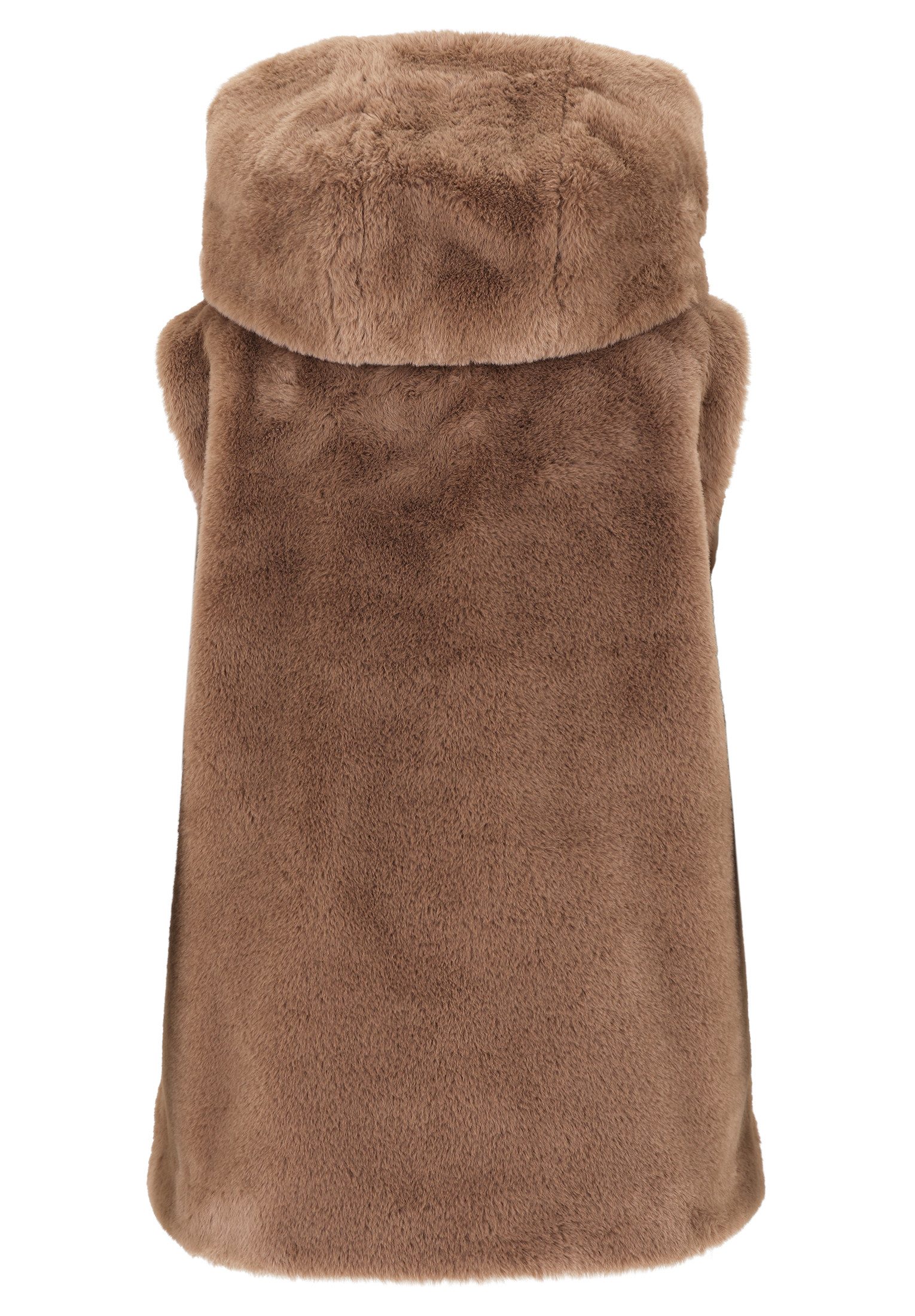 Betty Barclay Plüschweste Damen mit Kapuze