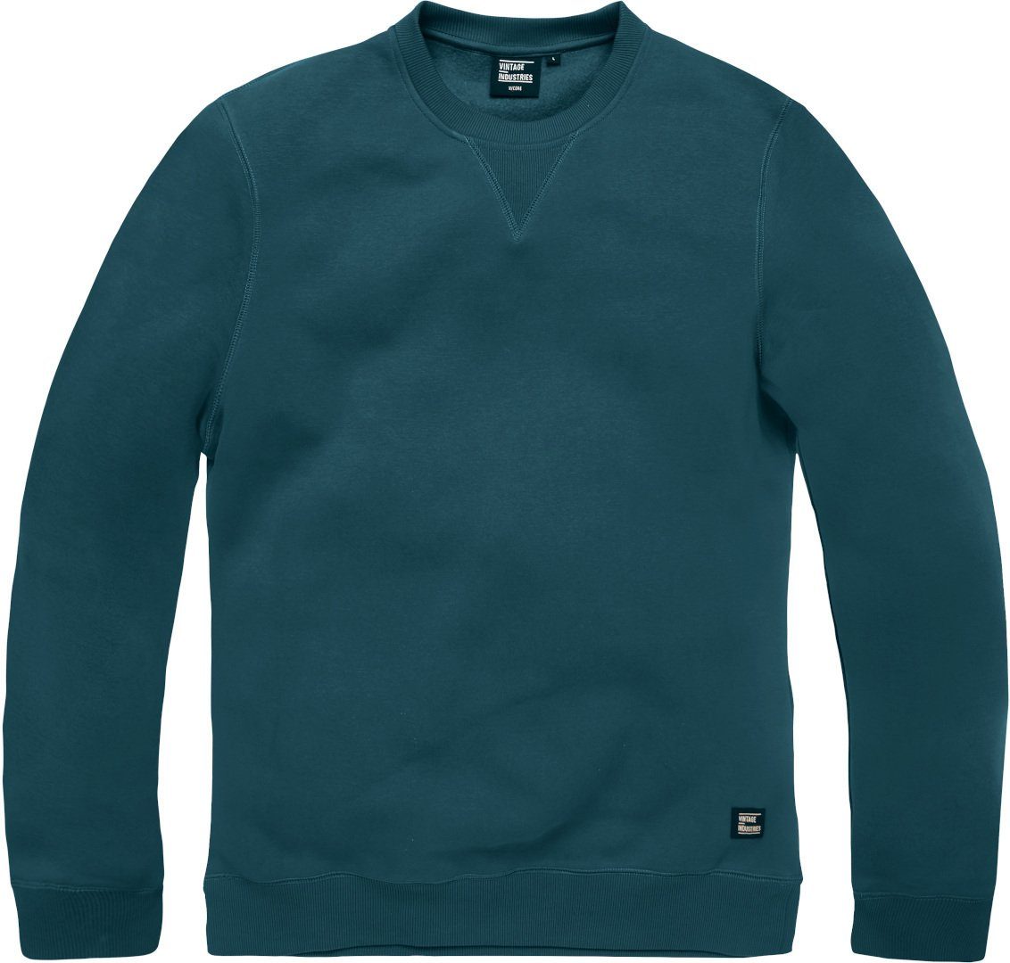 Vintage Industries Funktionsshirt Greeley Crewneck Sweatshirt Dark Blue