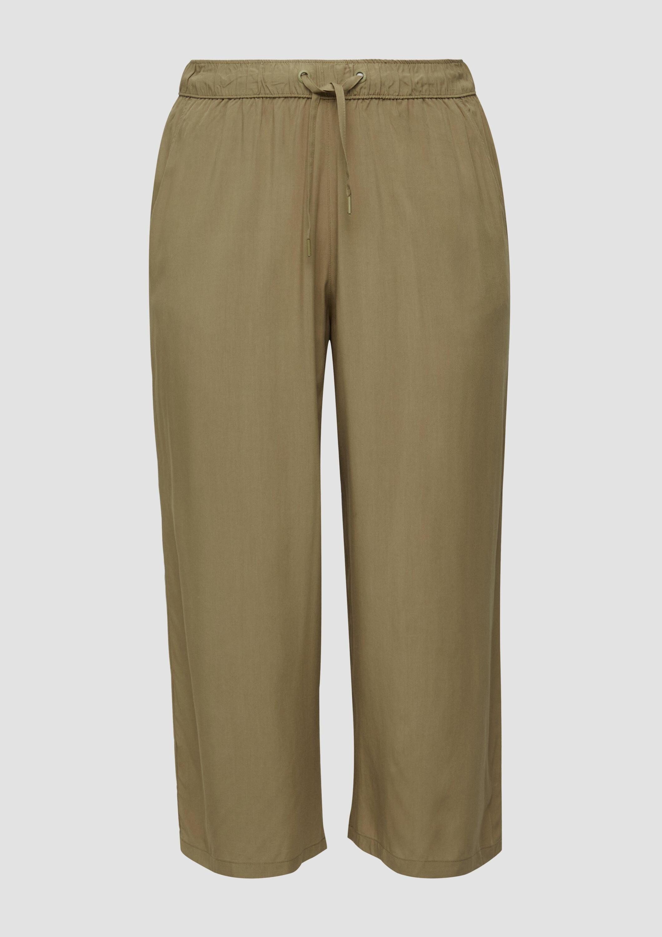 QS Culotte Hose Culotte aus Viskose