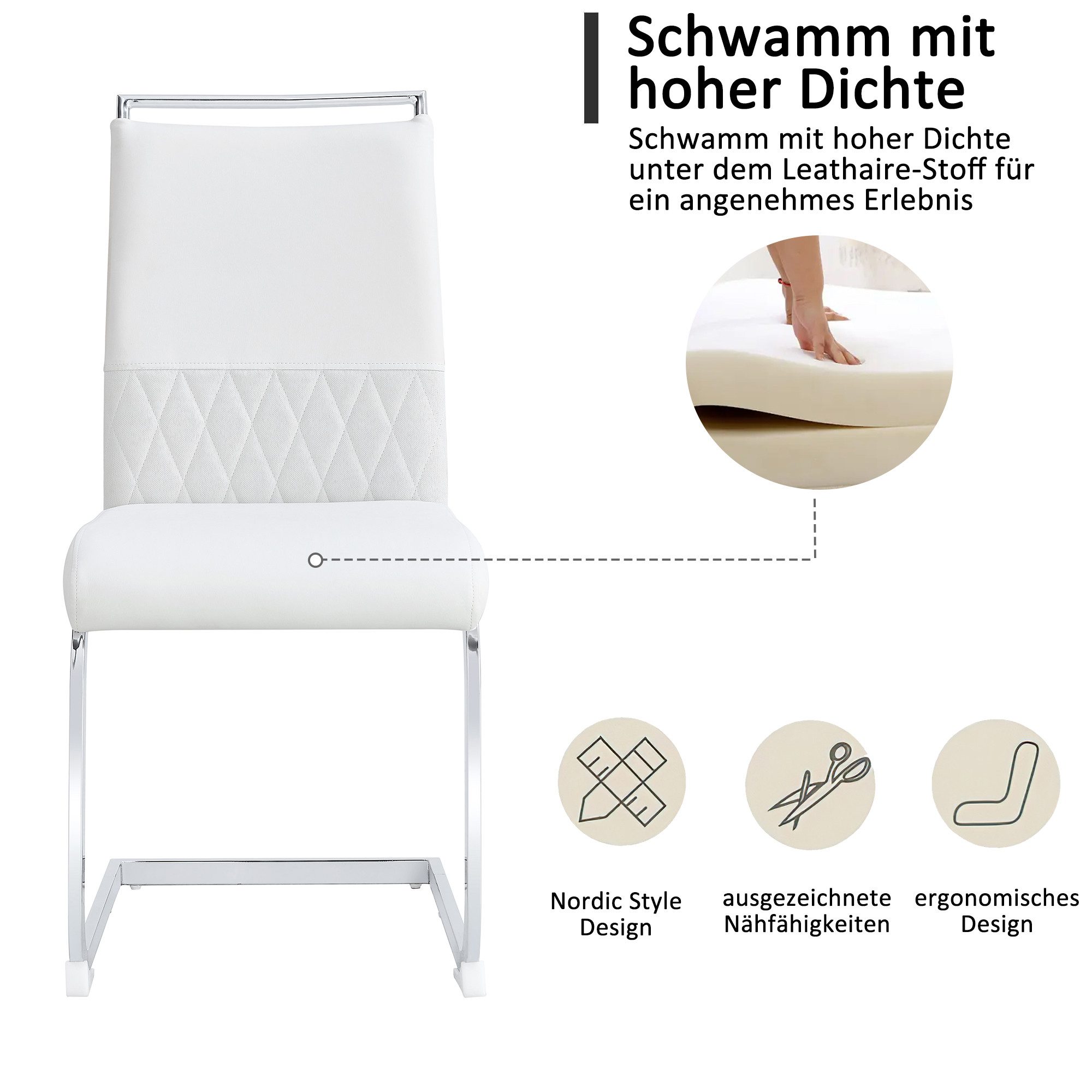 i@home Esszimmerstuhl Esszimmerstuhl Polsterstuhl 2er - günstig online kaufen