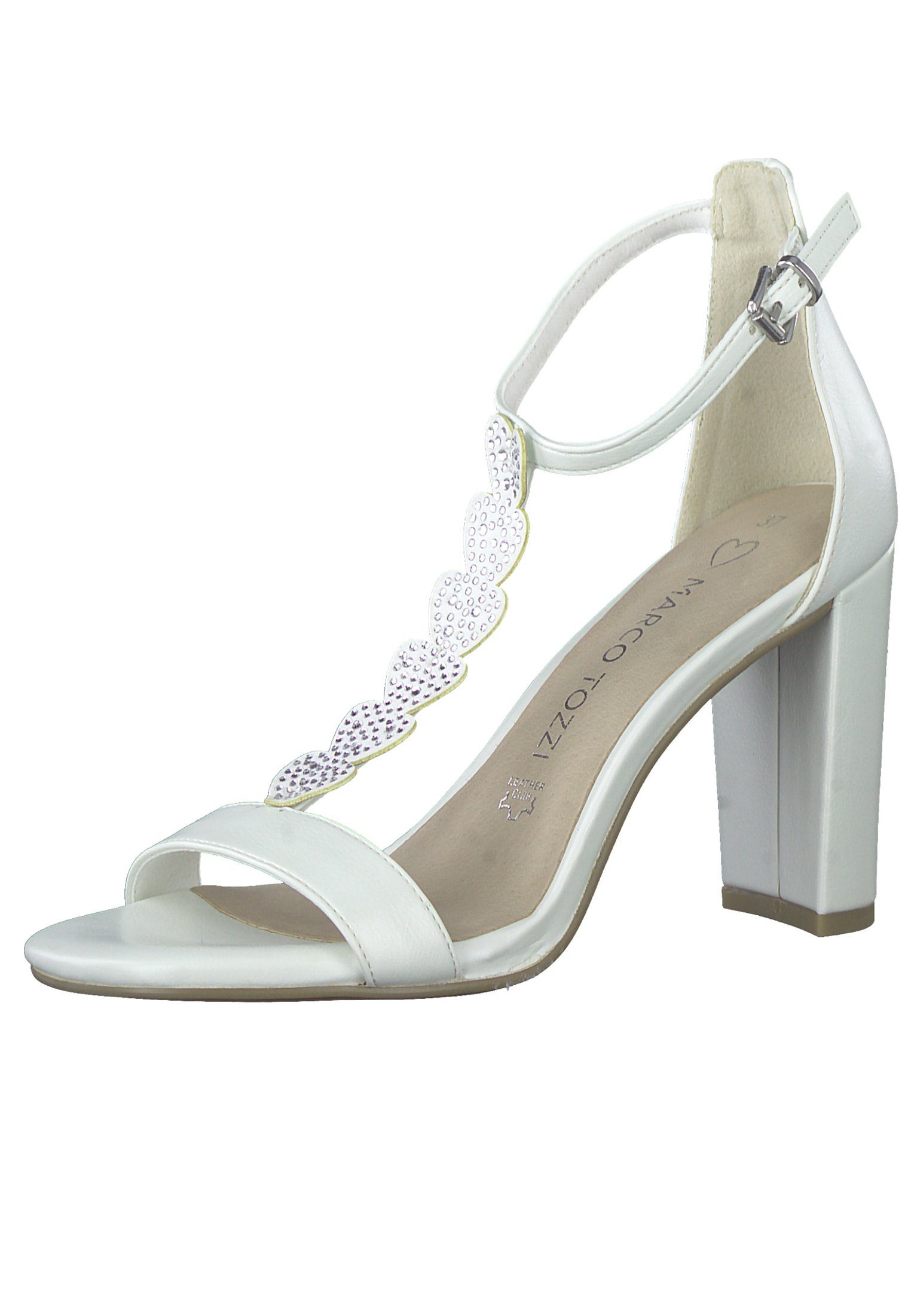 MARCO TOZZI 2-28310-20 100 White Sandale