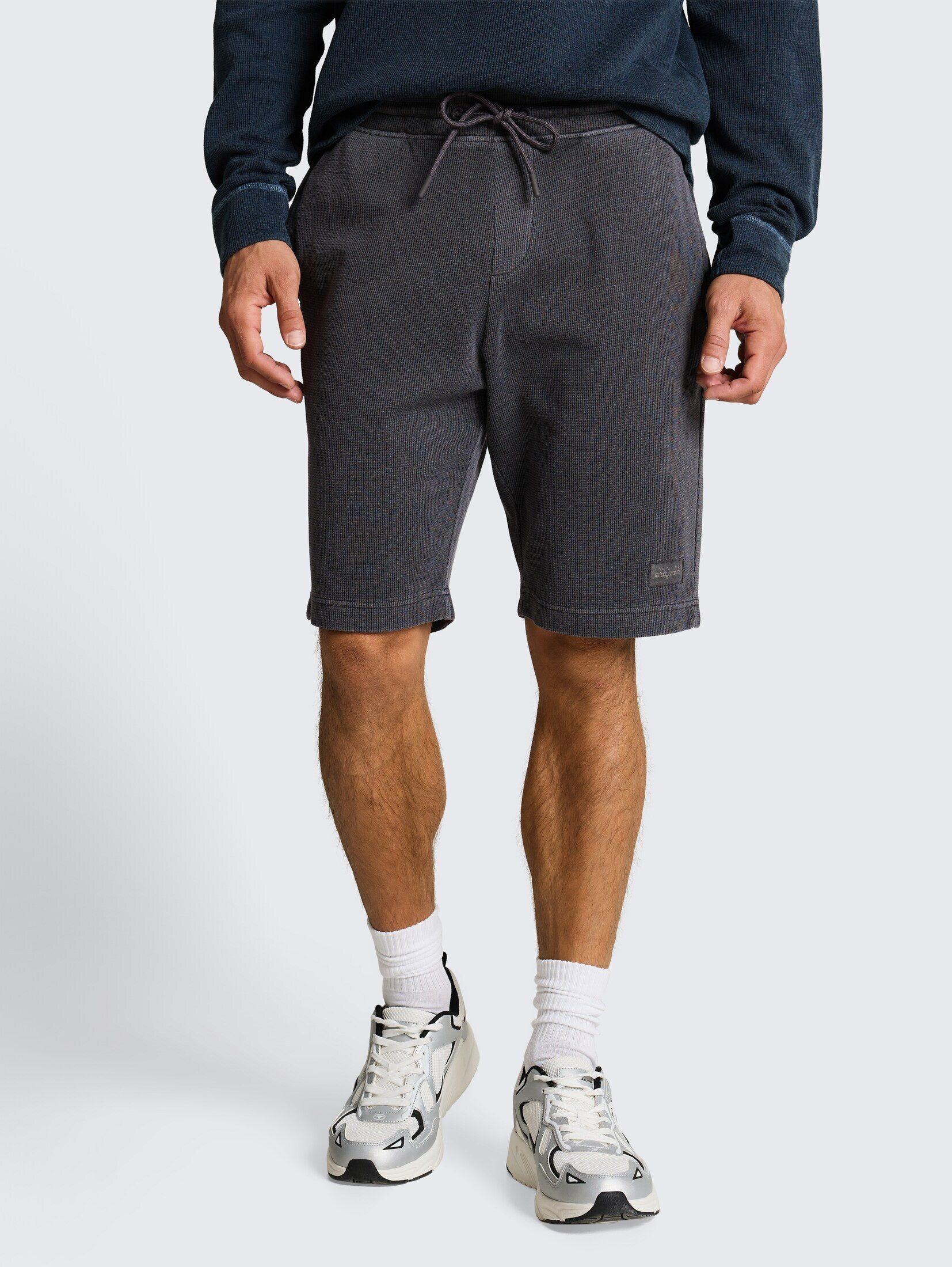 TOM TAILOR Shorts Hosen & Chino Shorts mit Waffelstruktur