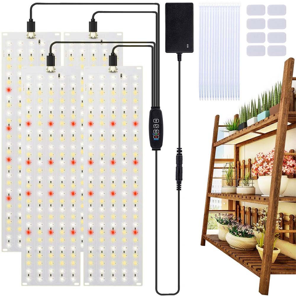 Jibenhome Pflanzenlampe Pflanzenlicht LED Vollspektrum Grow günstig online kaufen