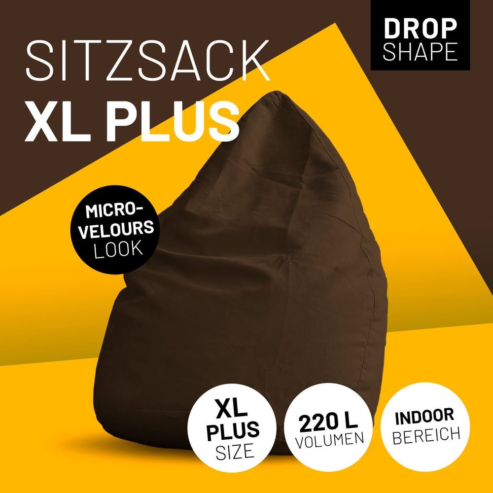 Lumaland Sitzsack Luxury XL PLUS Sitzsack günstig online kaufen