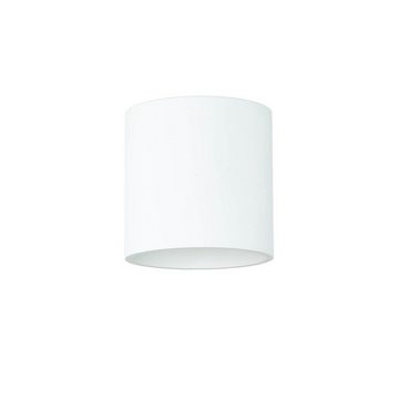 Licht-Erlebnisse Wandleuchte RODA, LED wechselbar, Warmweiß, Moderne Wandlampe Weiß rund Flur Innenleuchte Lampe