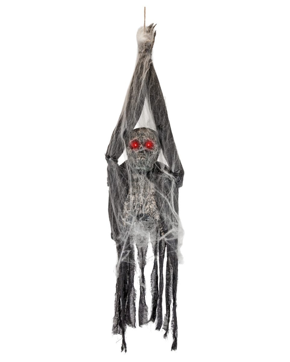 Horror-Shop Dekoobjekt Zombie Torso Halloween Animatronic 130cm – Hängend