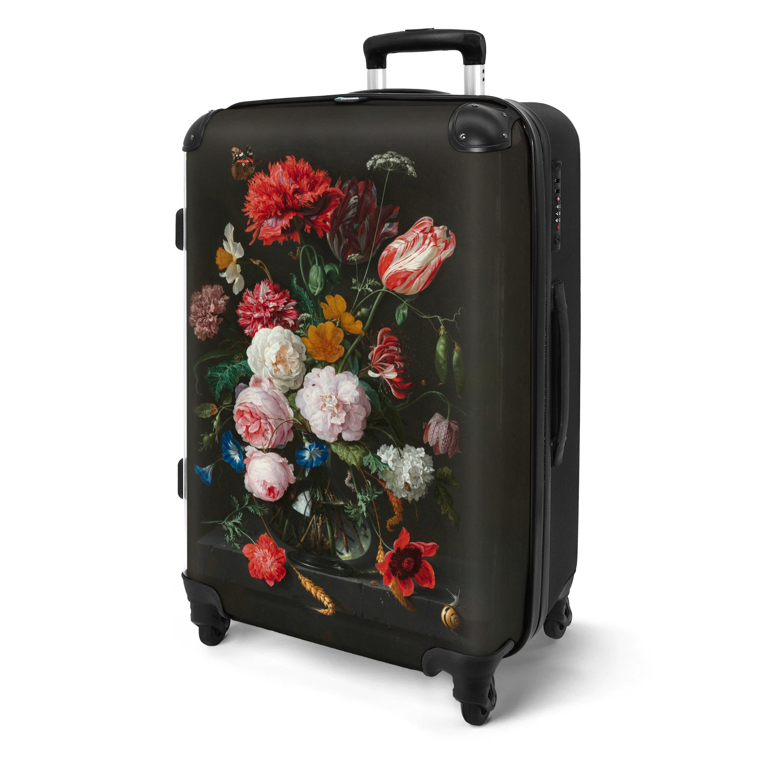 NoBoringSuitcases.com© Hartschalen-Trolley mit leuchtende Räder - günstig online kaufen