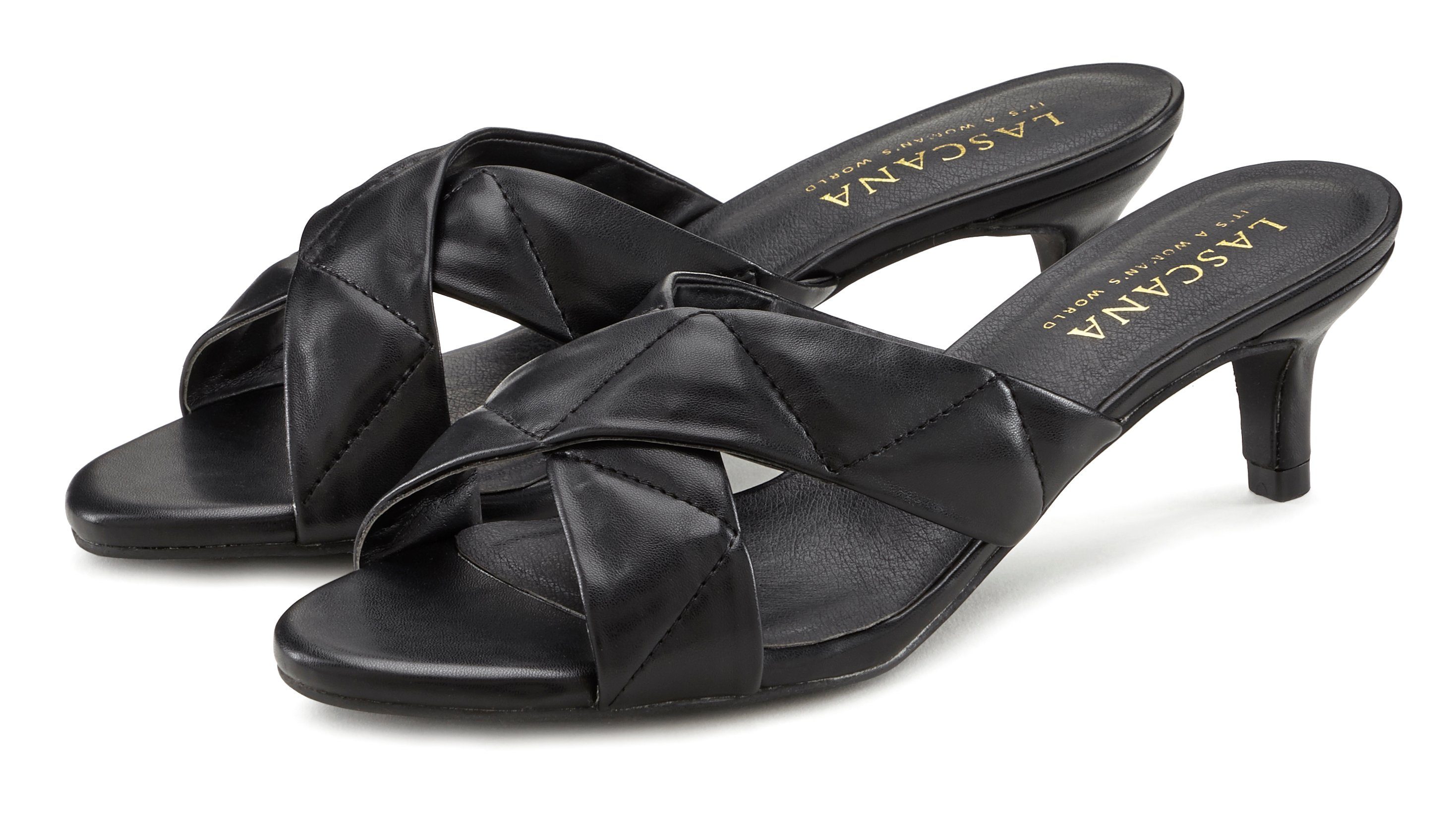 LASCANA Pantolette Mule, Sandale, offener Schuh, günstig online kaufen