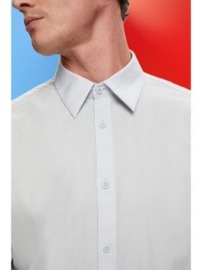 Esprit Collection Businesshemd Schmal geschnittenes Baumwollhemd