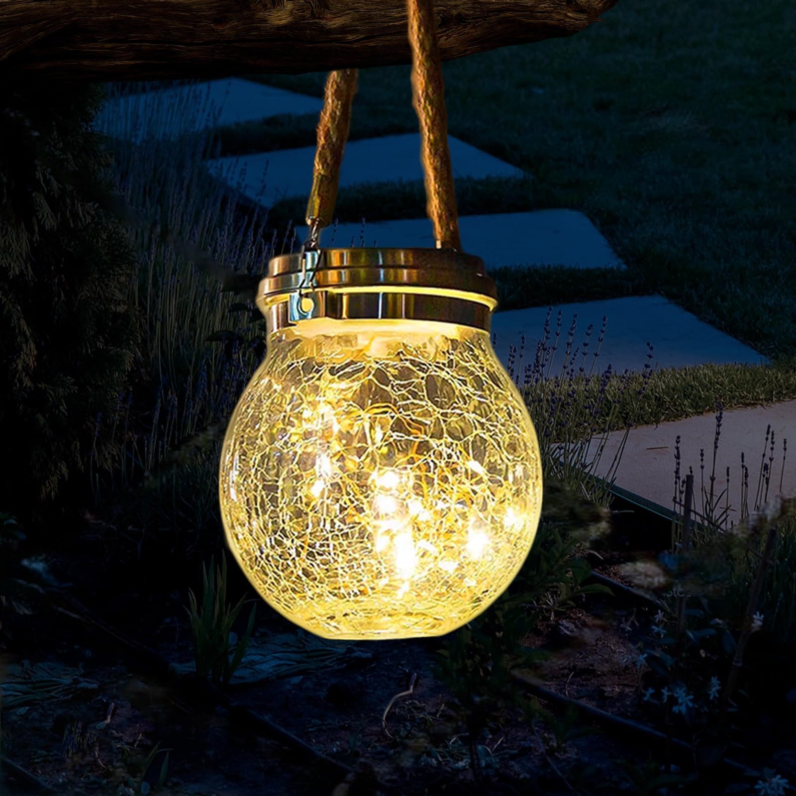 LQWELL LED Solarleuchte Solarleuchten für Garten günstig online kaufen