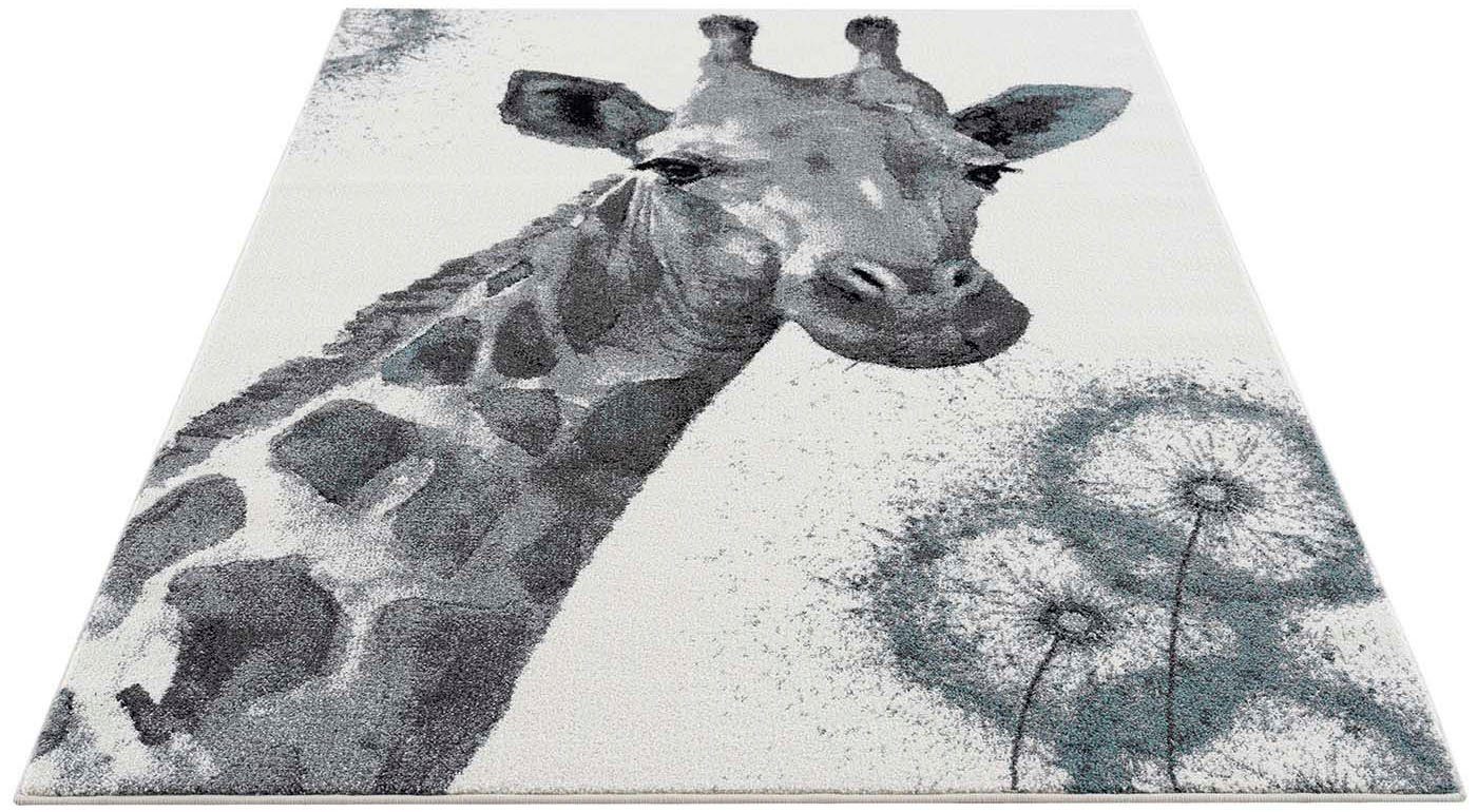 Carpet City Kinderteppich Savanna 9370, rechteckig, Höhe: 11 mm, Spielteppi günstig online kaufen