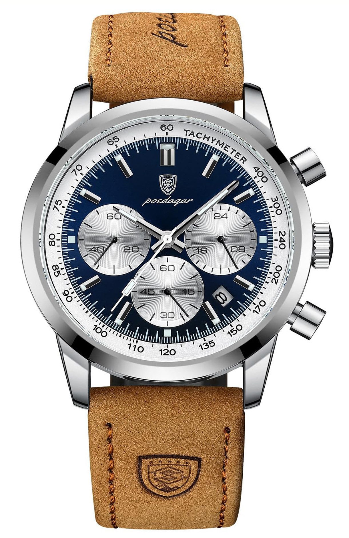 Forrlite Quarzuhr Quarzuhr, Multifunktionsuhr Armbanduhr, Chronograph Herre günstig online kaufen