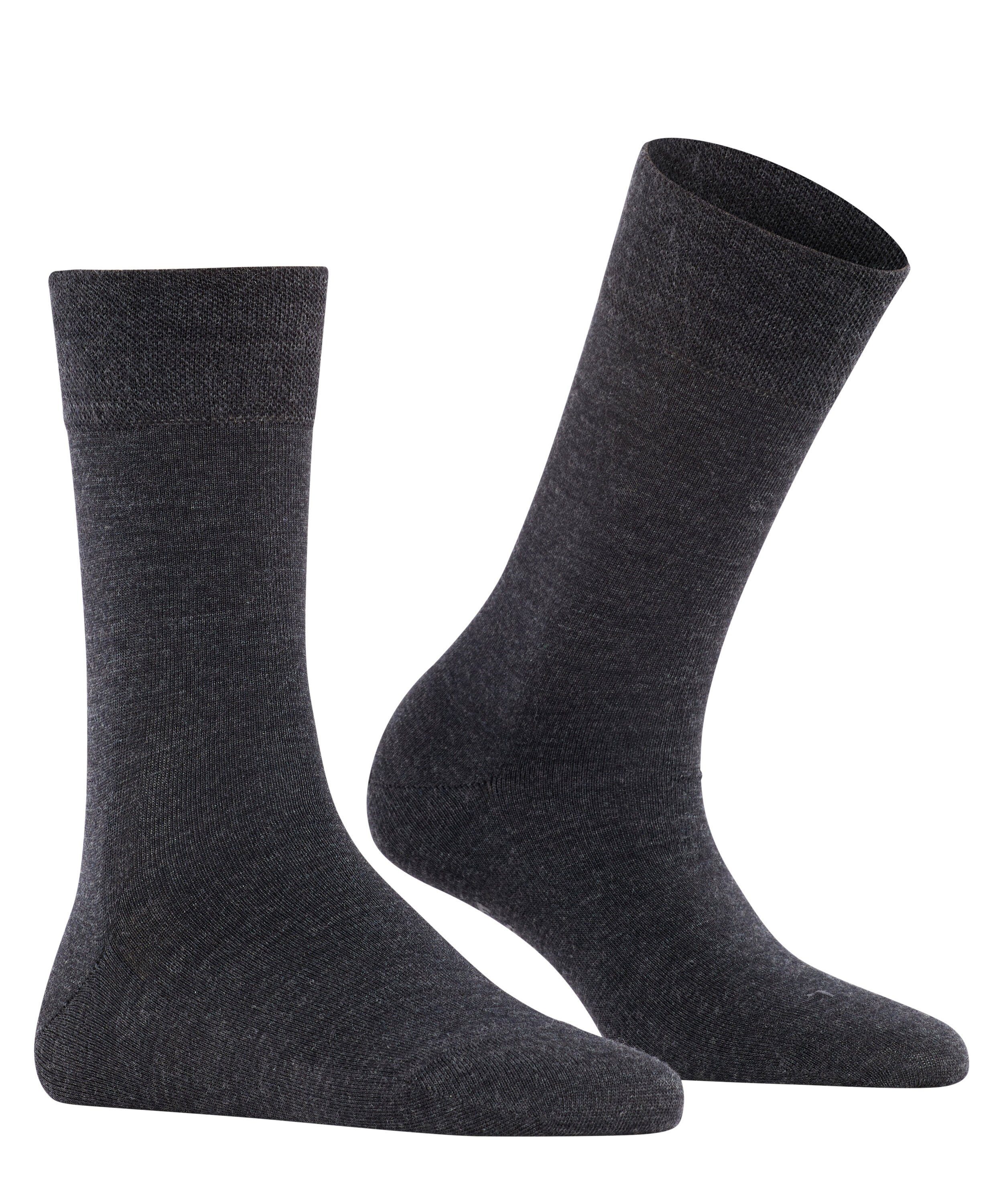 FALKE Socken (3085) ANTHRAZIT Berlin Sensitive (1-Paar)