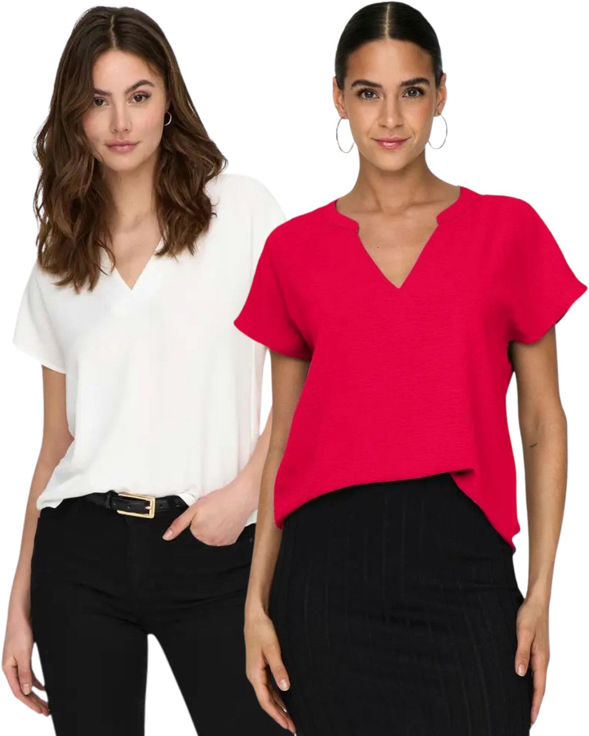 Jaquelin de Young Blusenshirt (2er-Pack) JDY günstig online kaufen