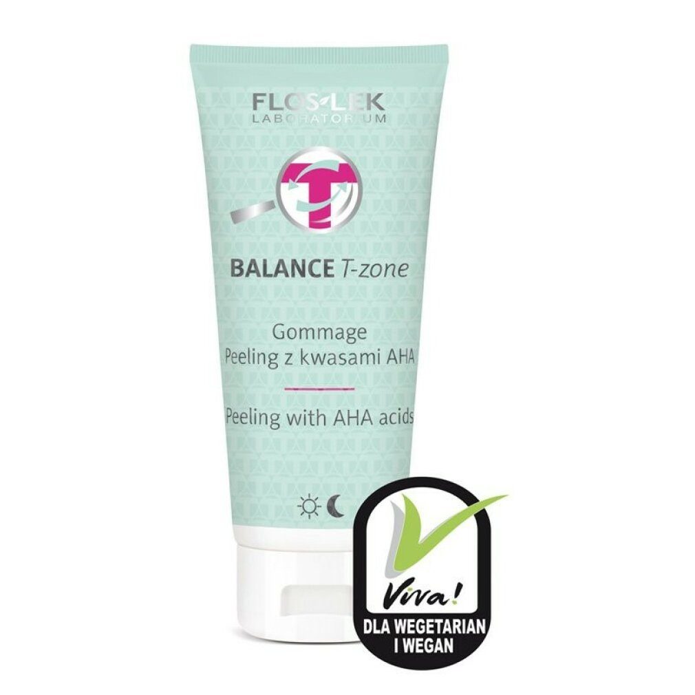 Floslek Körperpflegemittel FLOSLEK Balance T-Zone Gommage Peeling mit AHA-Säuren