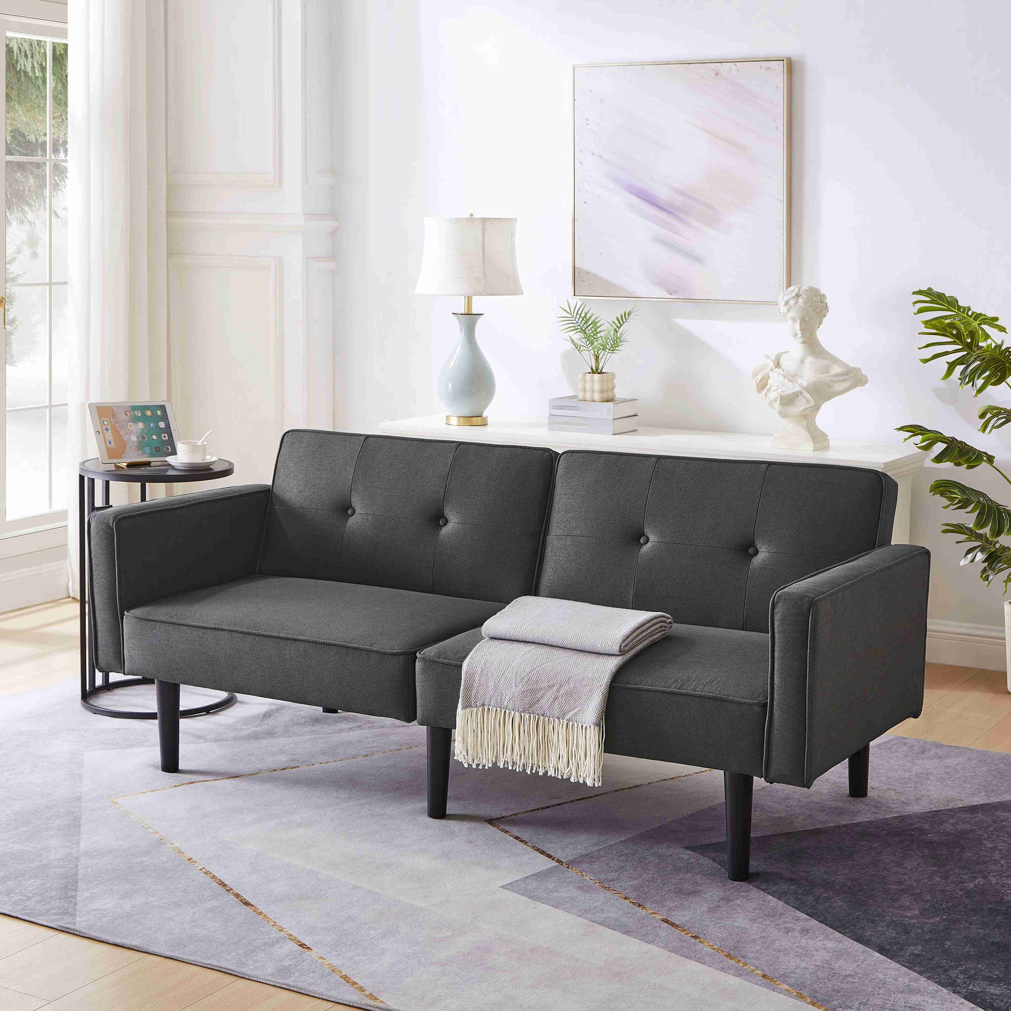 BlingBin Schlafsofa Zweisitzer-Sofa, 1 Teile, Komfortabler günstig online kaufen