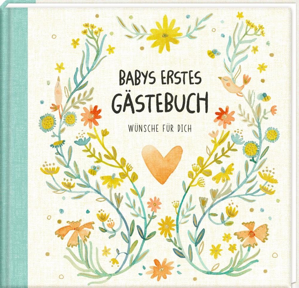 COPPENRATH DIE SPIEGELBURG Notizbuch Babys erstes Gästebuch