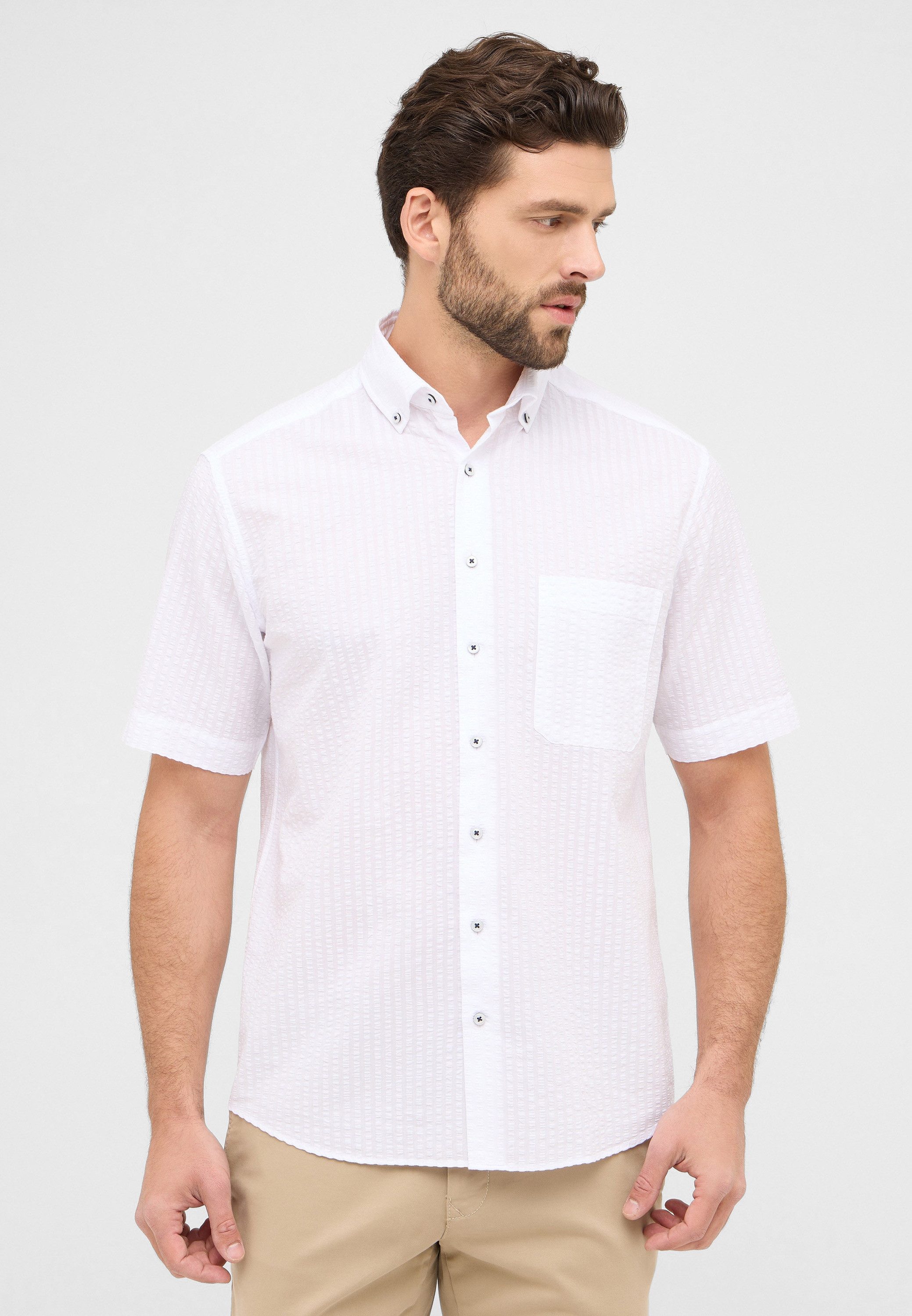 Eterna Kurzarmhemd COMFORT FIT EASY IRON günstig online kaufen