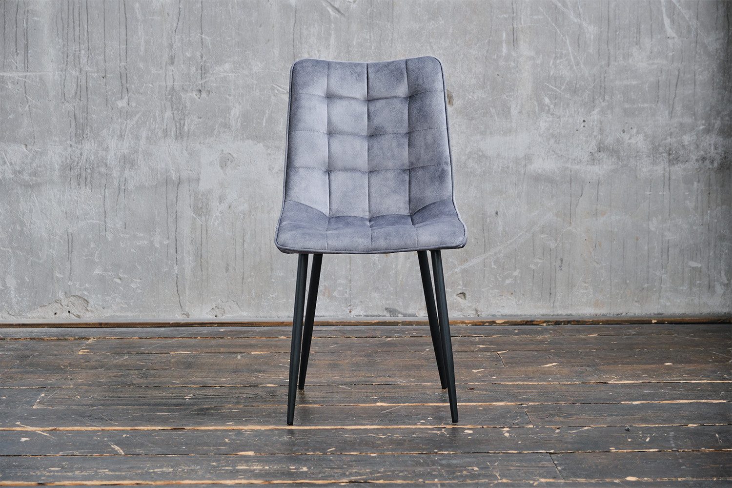 KAWOLA Esszimmerstuhl CLARA, Stuhl Velvet verschiedene Farben