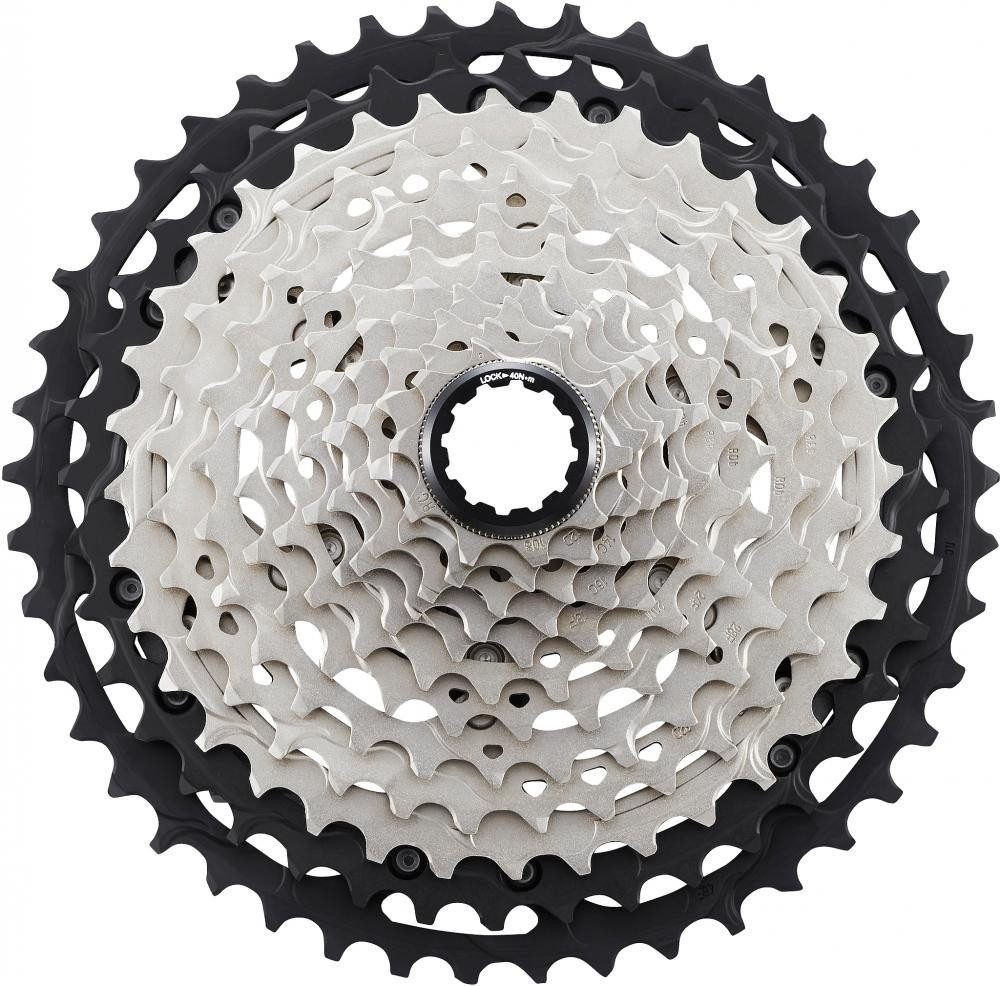 Shimano Zahnkranz SHIMANO Kassette DEORE XT CS-M8100 - 12-fach MTB Kassette 10-45 Zähne
