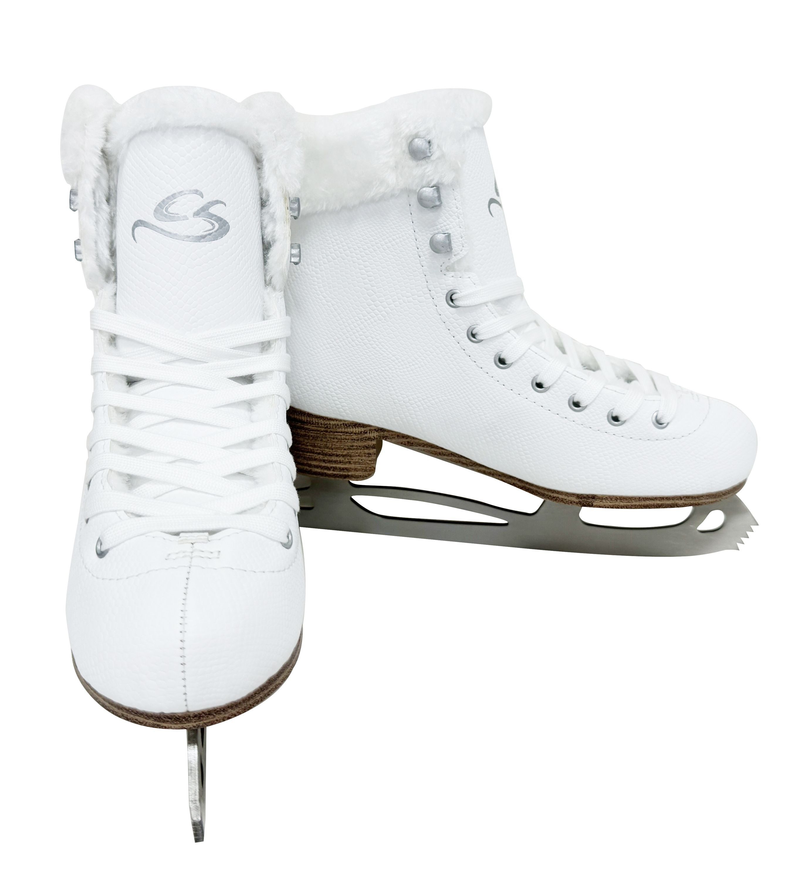 Cox Swain Schlittschuhe klassische Damen/Kinder Eislauf Schlittschuhe ICEPEARL, Stabile Kinderschlittschuhe – Bild 3 von 5