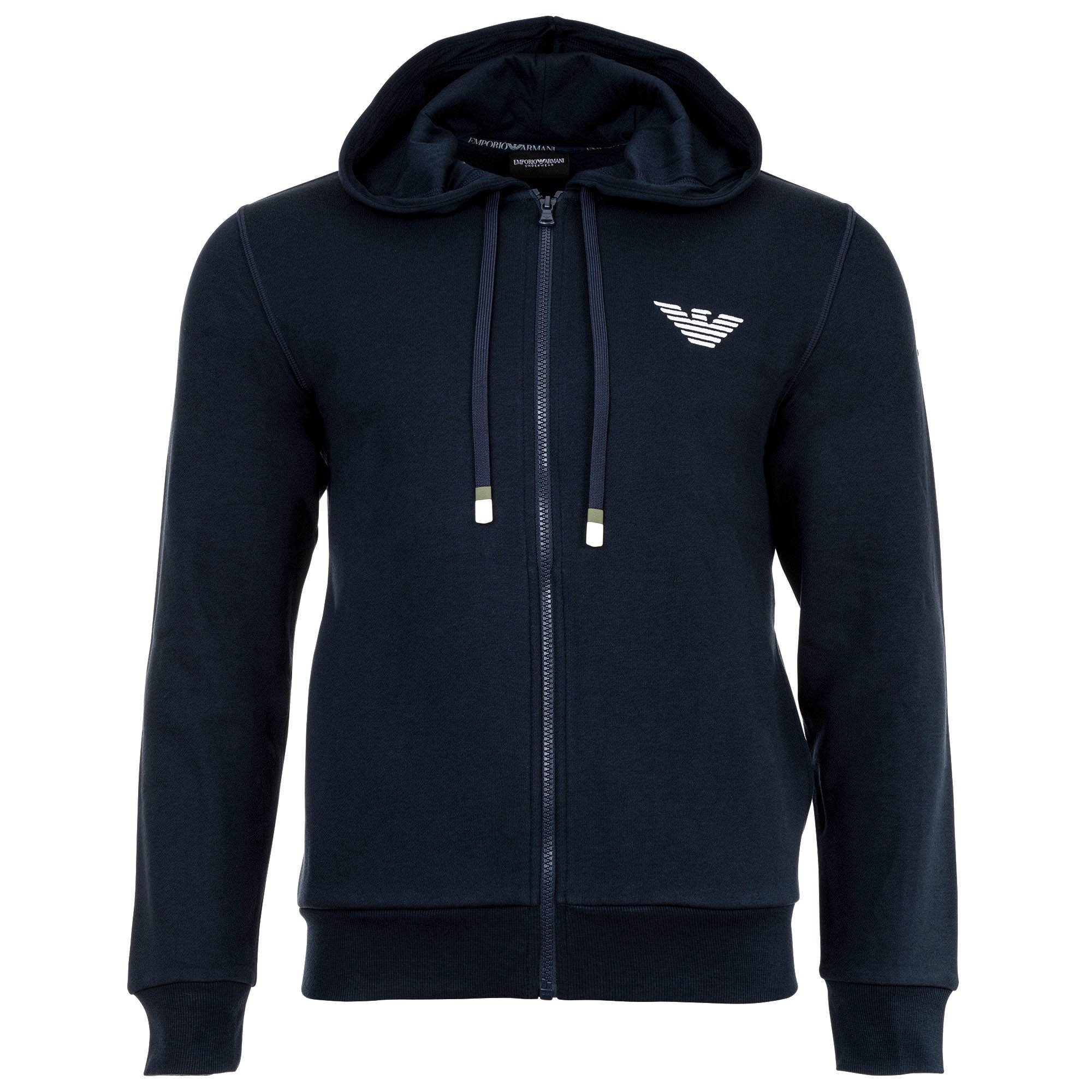 Emporio Armani Sweatshirt Herren Sweatjacke Baumwolle günstig online kaufen