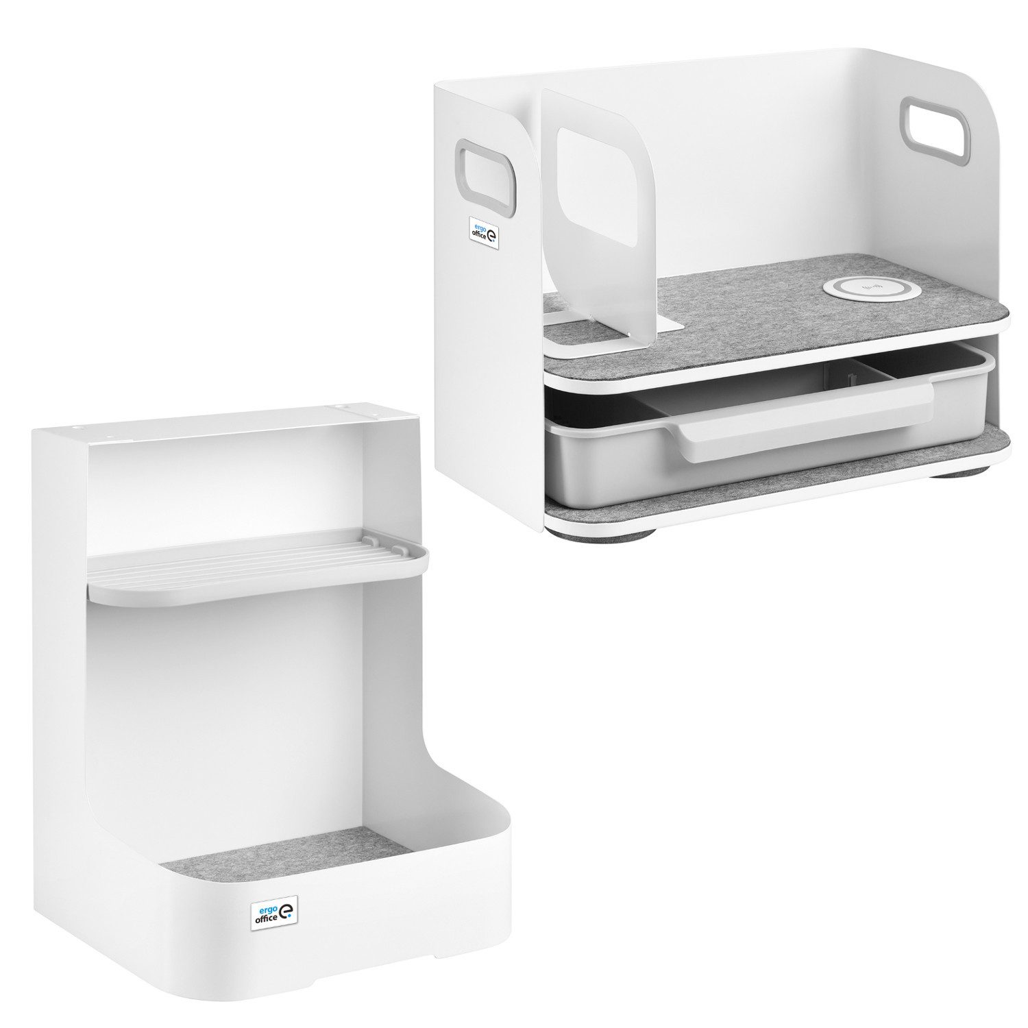 Ergo Office Organizer ER-441 + ER-442, Schreibtisch-Organizer mit Schublade und Organizer für Büroutensilien