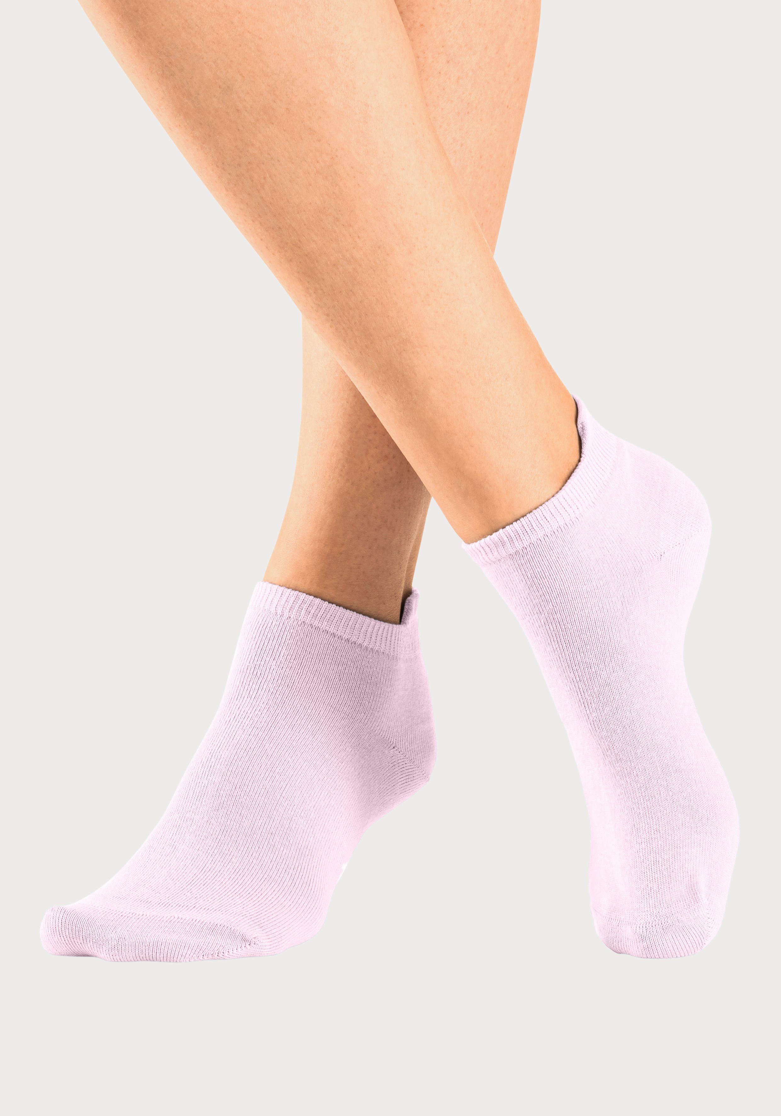 KangaROOS Sneakersocken (Packung, 10-Paar) mit erhöhtem Bündchen