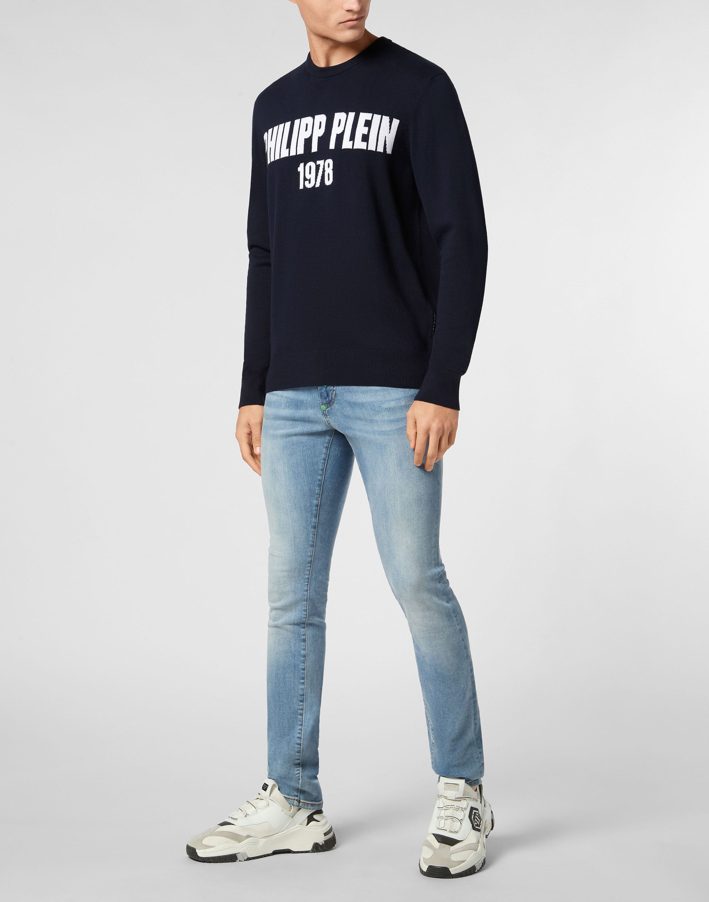 PHILIPP PLEIN Rundhalspullover Rundhalspullover