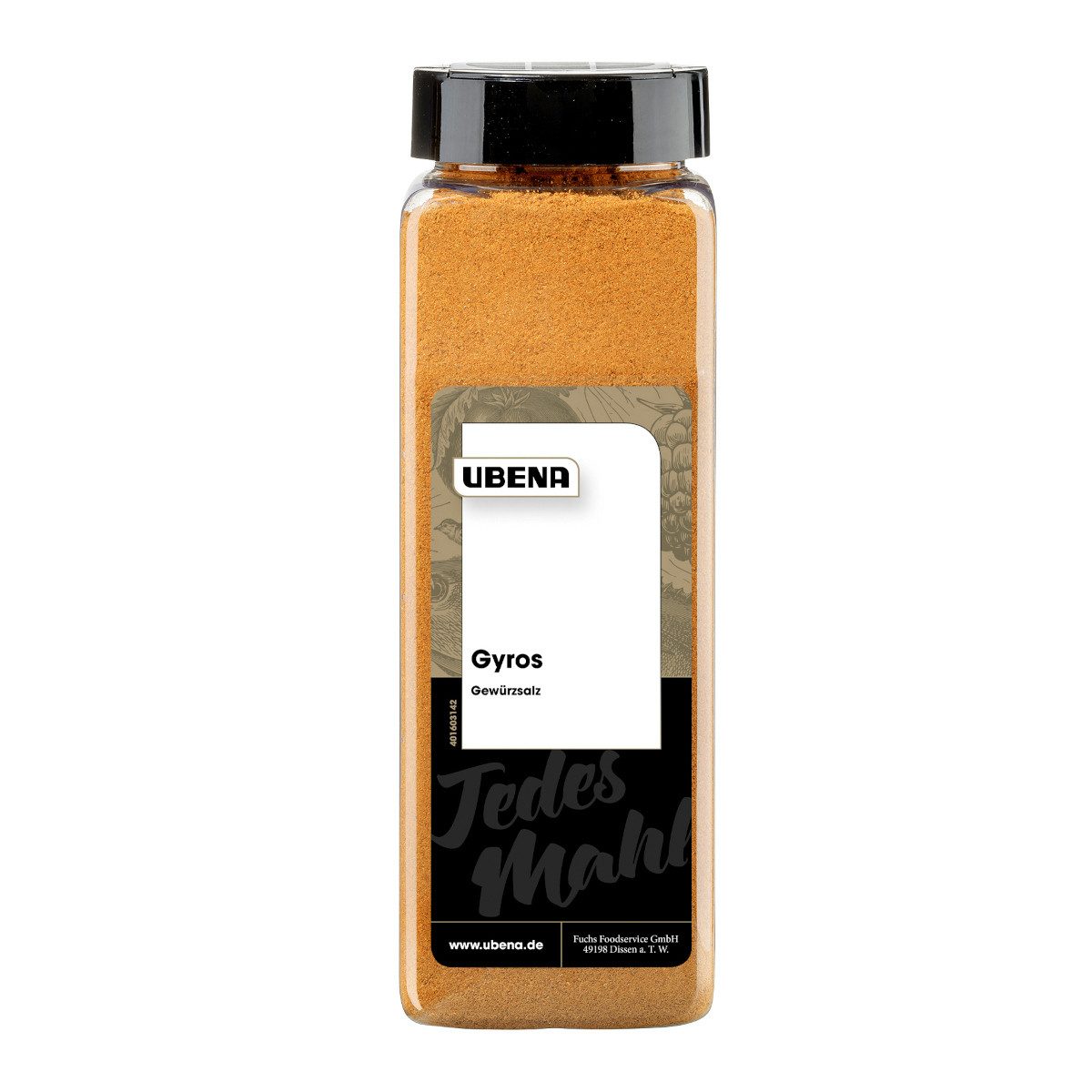 UBENA Gewürz, Ubena Gyros Gewürzsalz mit typischen Aromen des Mittelmeers 700g