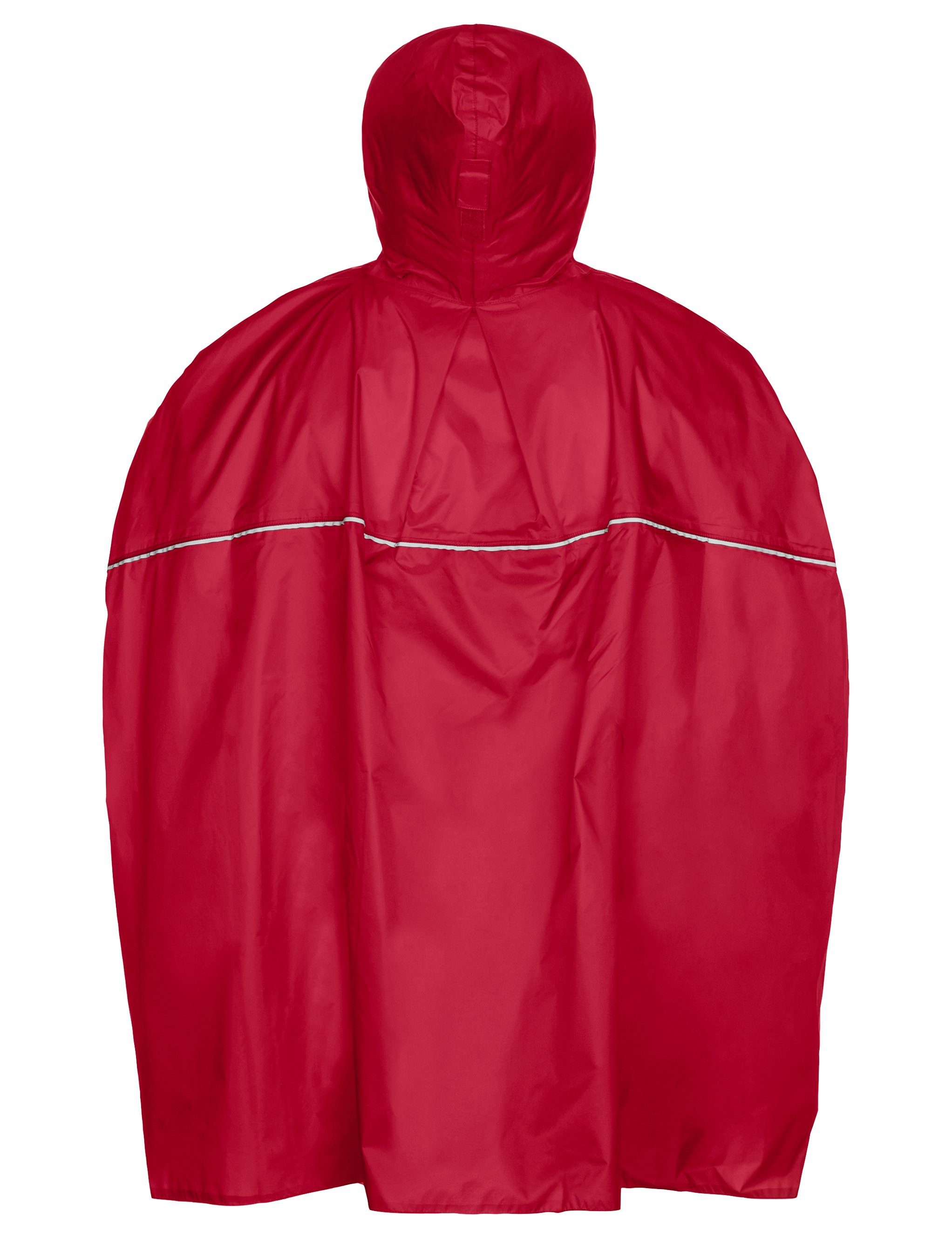 red Poncho VAUDE Kids Grody Regenponcho indian (1-St)