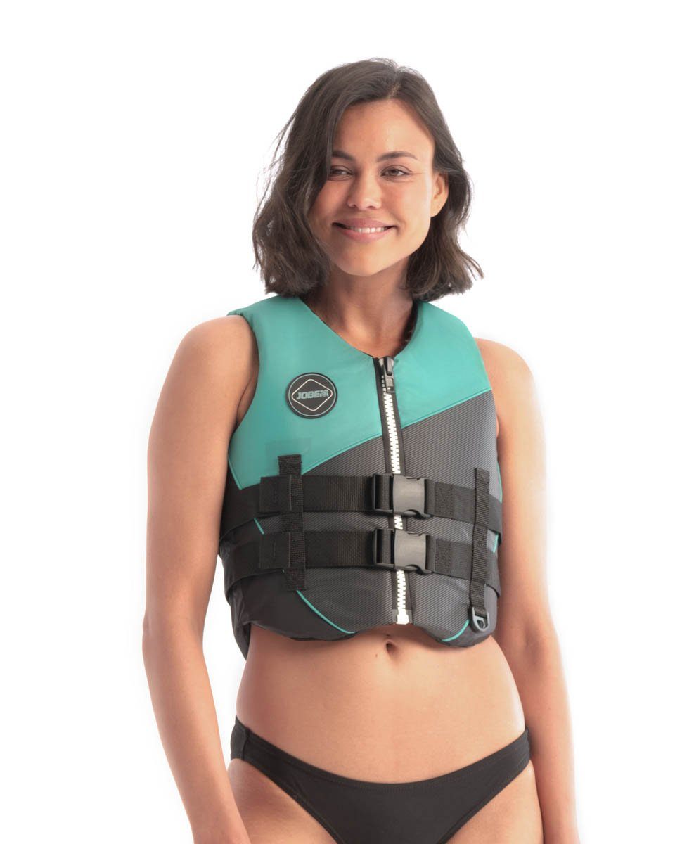 Jobe Schwimmweste Jobe Schwimmweste Jobe Nylon Life Vest Women Vintage Teal XS