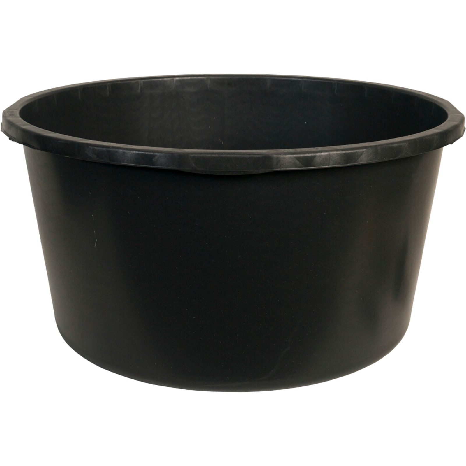IRONSIDE Mörtelkübel Mörtelkübel Mörtelwanne Mörtelkasten 90 l schwarz mit Literskala