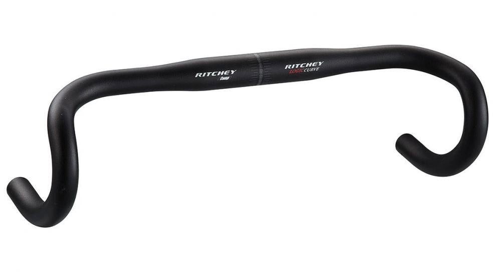 Ritchey Fahrradlenker Ritchey Comp Curve Drop Lenker 31.8mm 46cmx128x73mm 0°/0° bb schwarz
