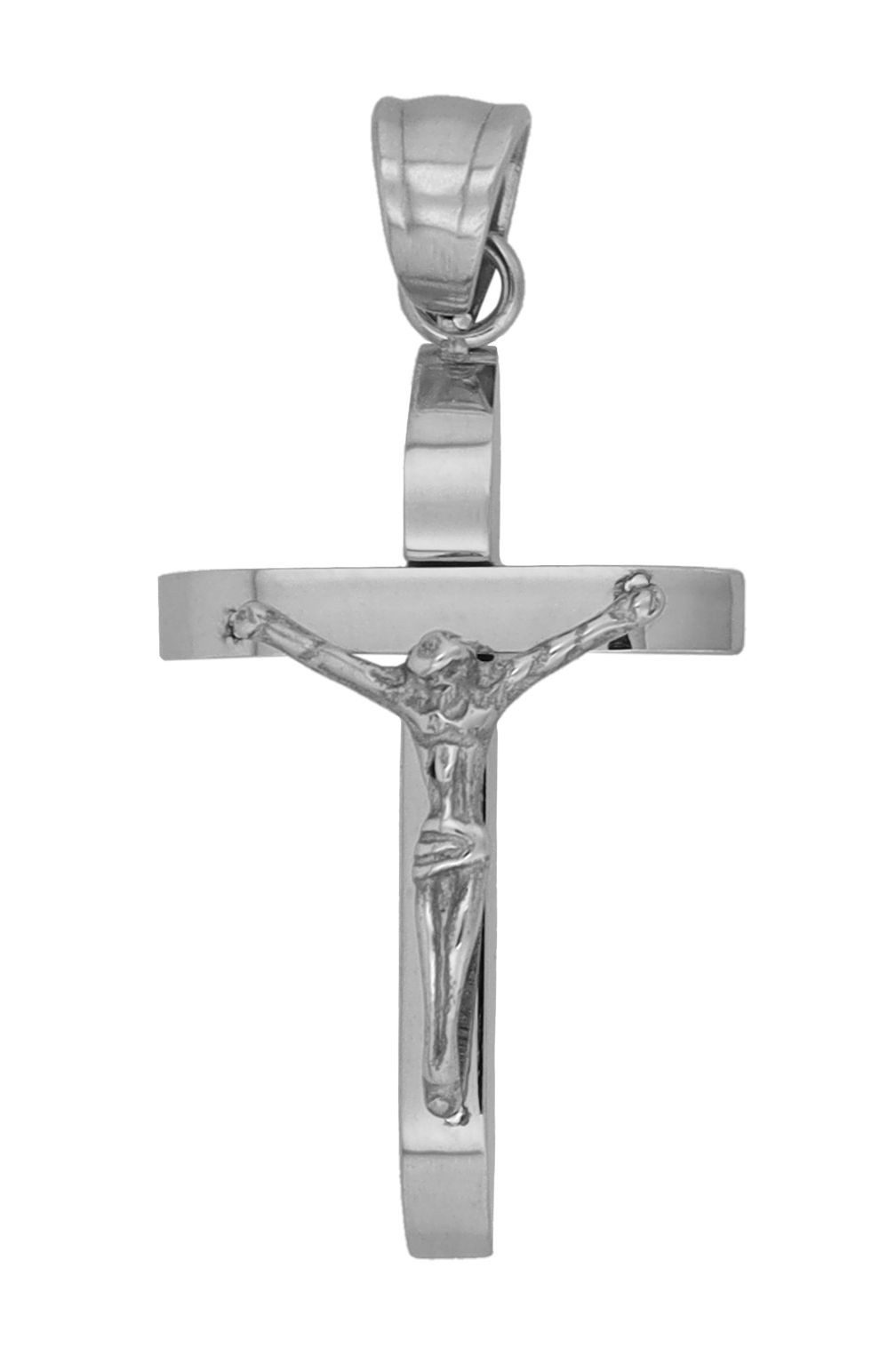 Kettenanhänger Anhänger – Kreuz Kreuzanhänger aus Edelstahl