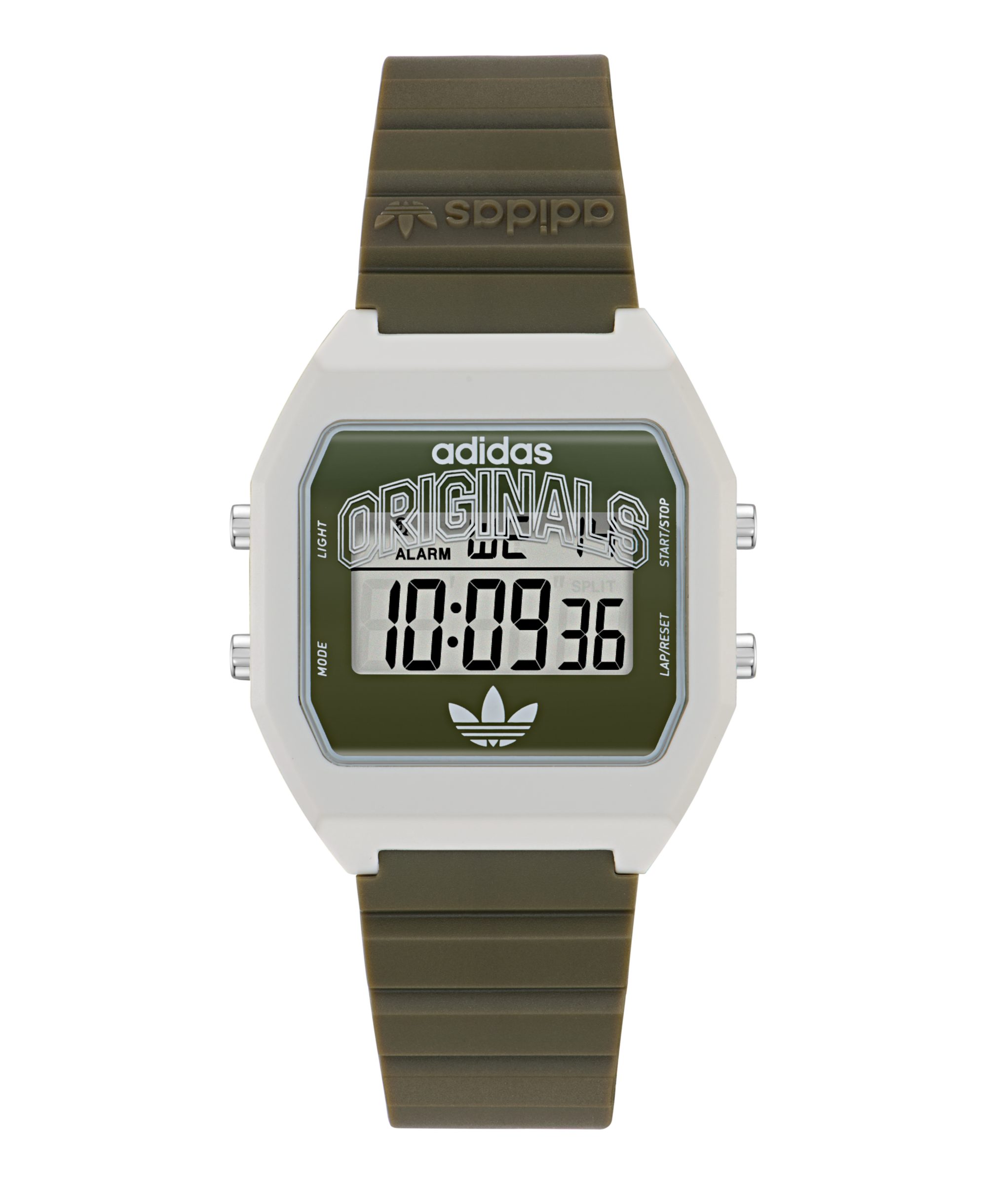 adidas Originals Digitaluhr DIGITAL TWO AOST265242I, Quarzuhr, Armbanduhr, Damenuhr, Herrenuhr, digital, Tag, Wochentag
