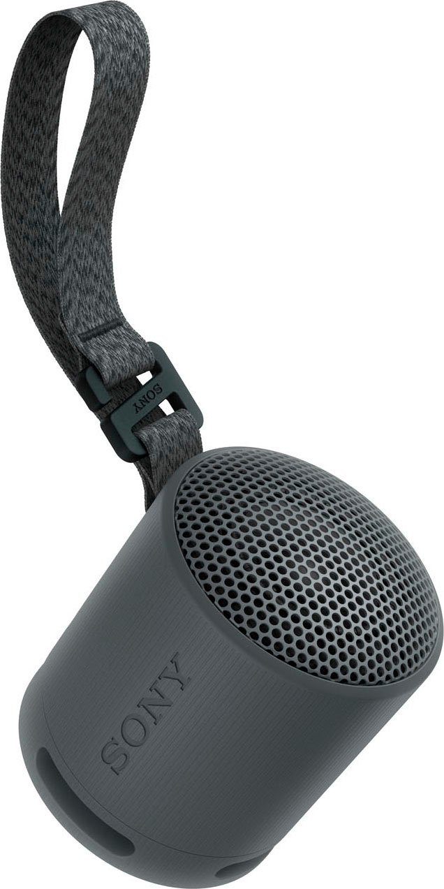 Sony SRS-XB100 Stereo Bluetooth-Lautsprecher und 16-Std.-Akku, wasser- schwarz staubdicht, Kabellos, umweltfreundlich) (Bluetooth