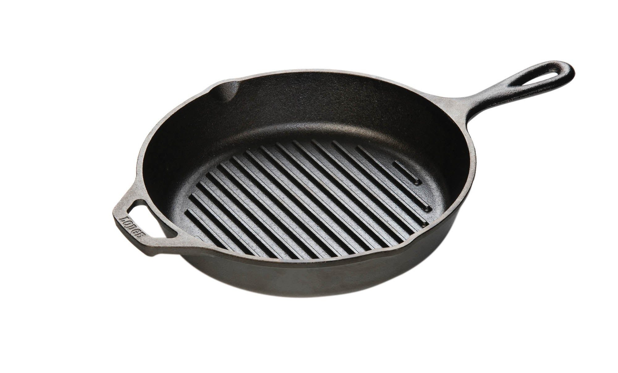Lodge Grillpfanne CLASSIC, schwarz, Ø 25,4 cm