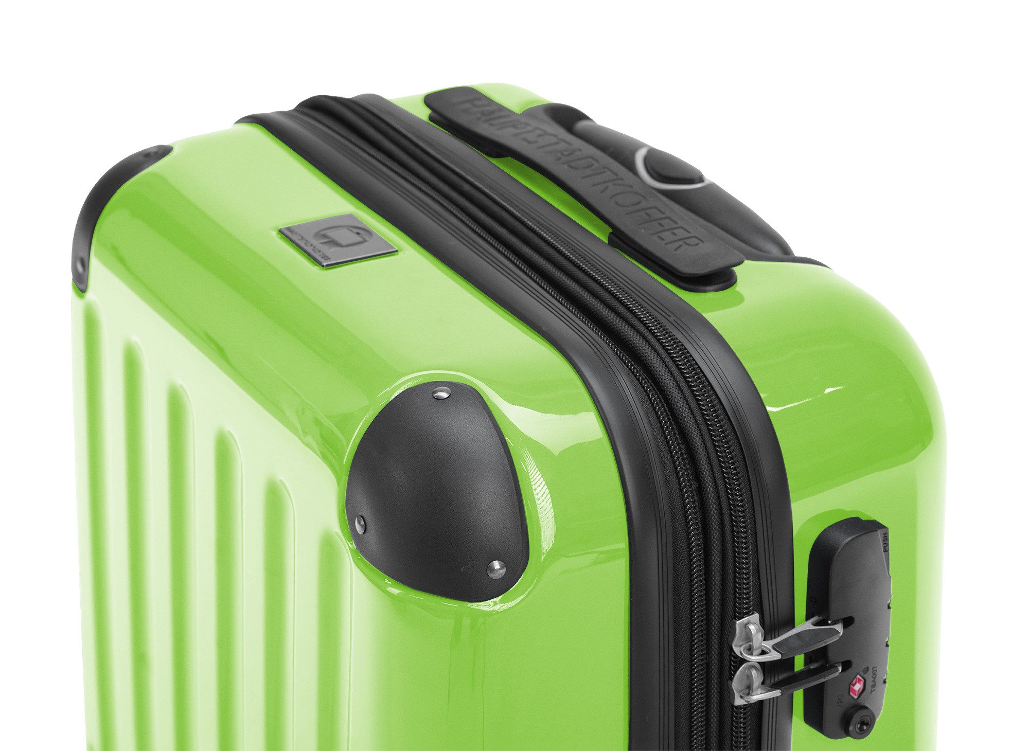Hauptstadtkoffer Trolley, 4 Rollen, Großer Koffer Reisekoffer TSA 74L